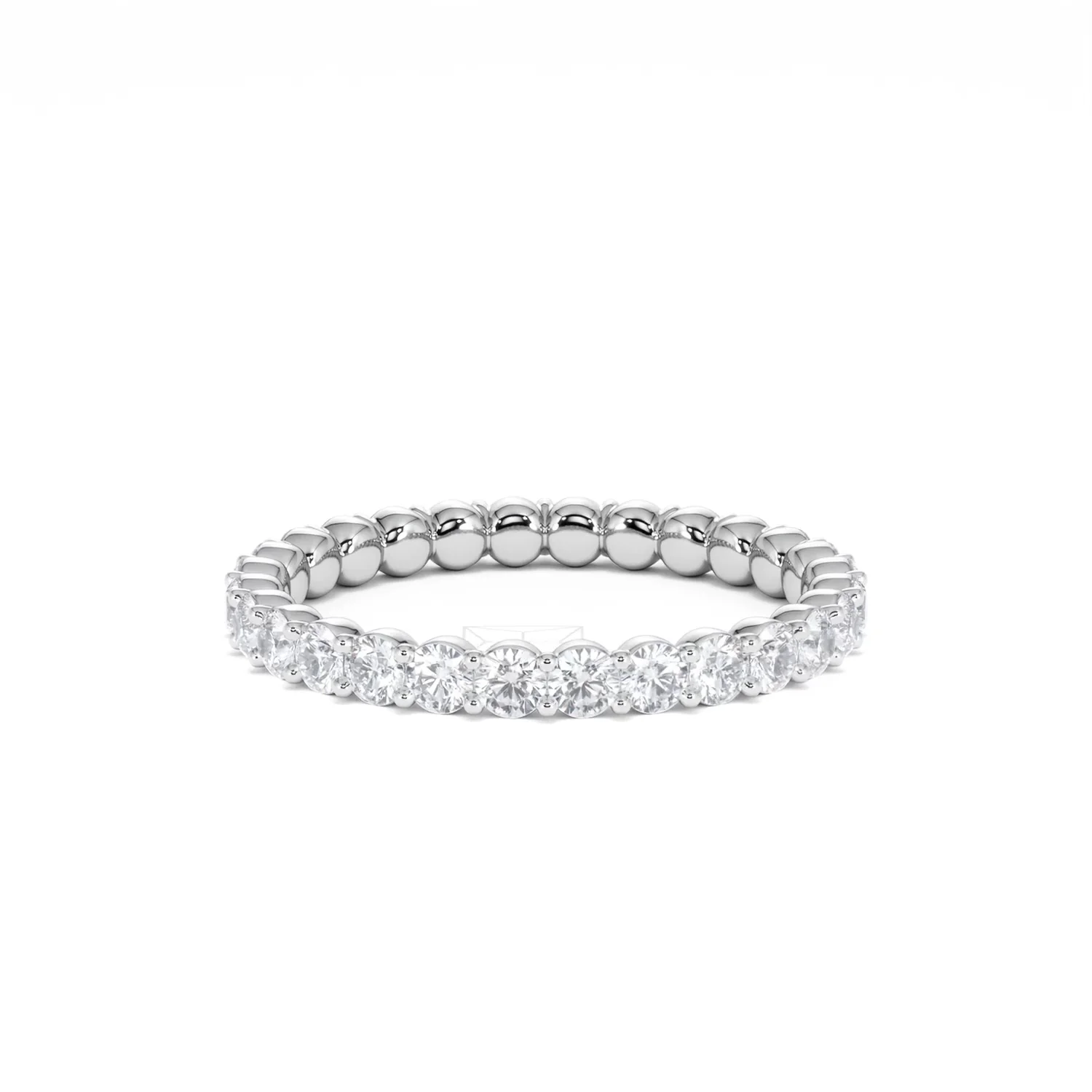 Chloe Lab Diamond 1.00ct Eternity Ring F/VS in 925 Silver - Image 40