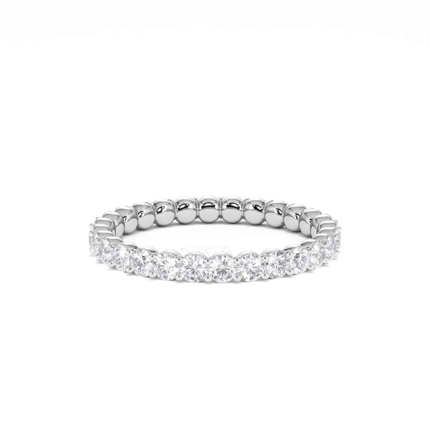 Chloe Lab Diamond 1.00ct Eternity Ring F/VS in 925 Silver - Image 42