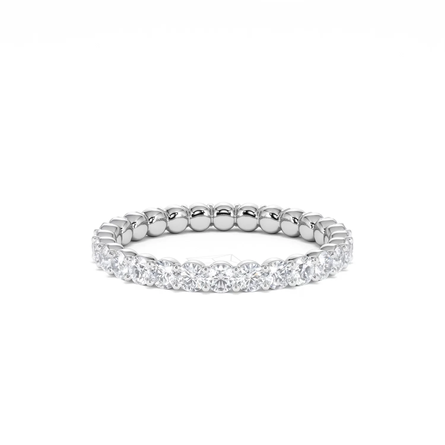 Chloe Lab Diamond 1.00ct Eternity Ring F/VS in 925 Silver - Image 44