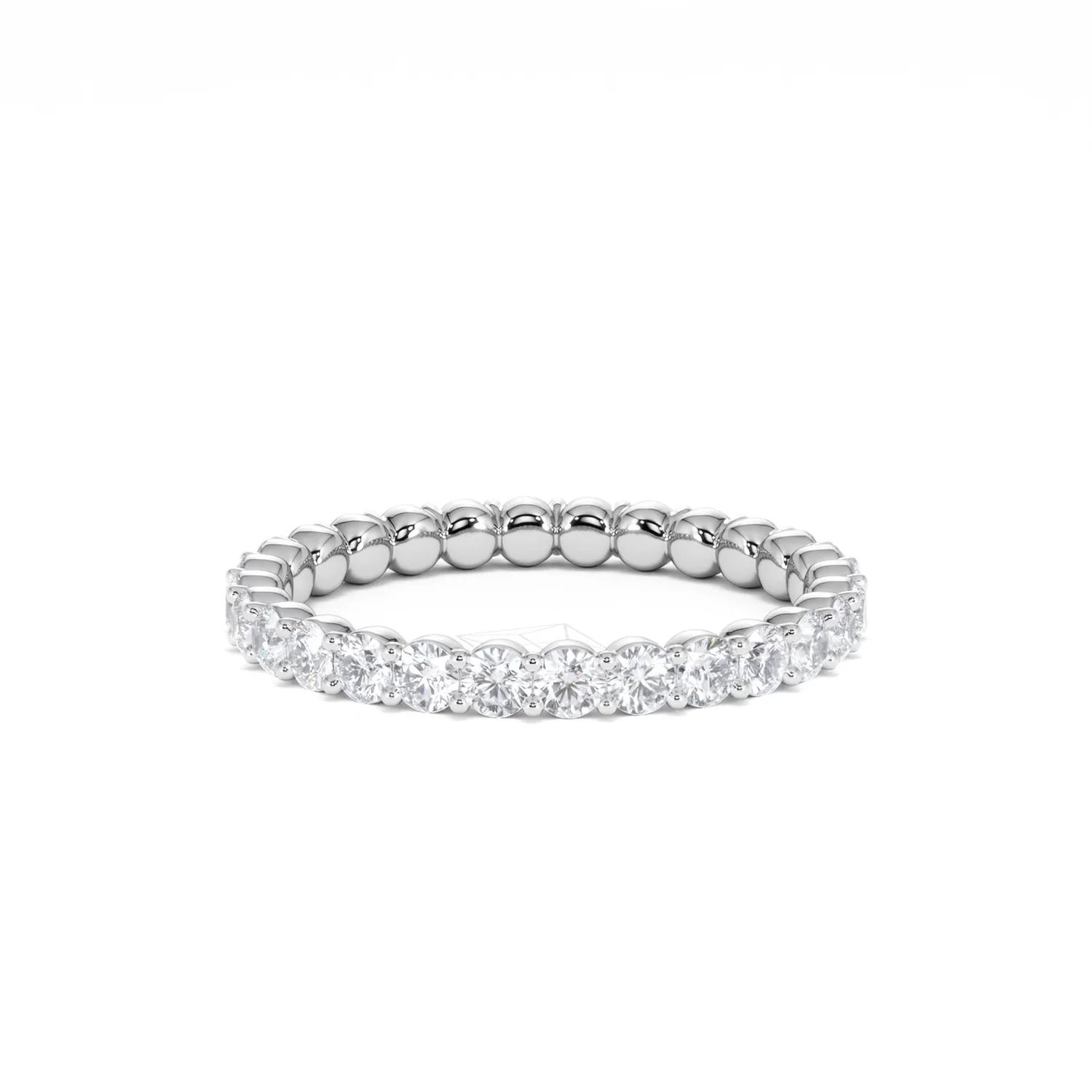 Chloe Lab Diamond 1.00ct Eternity Ring F/VS in 925 Silver - Image 45