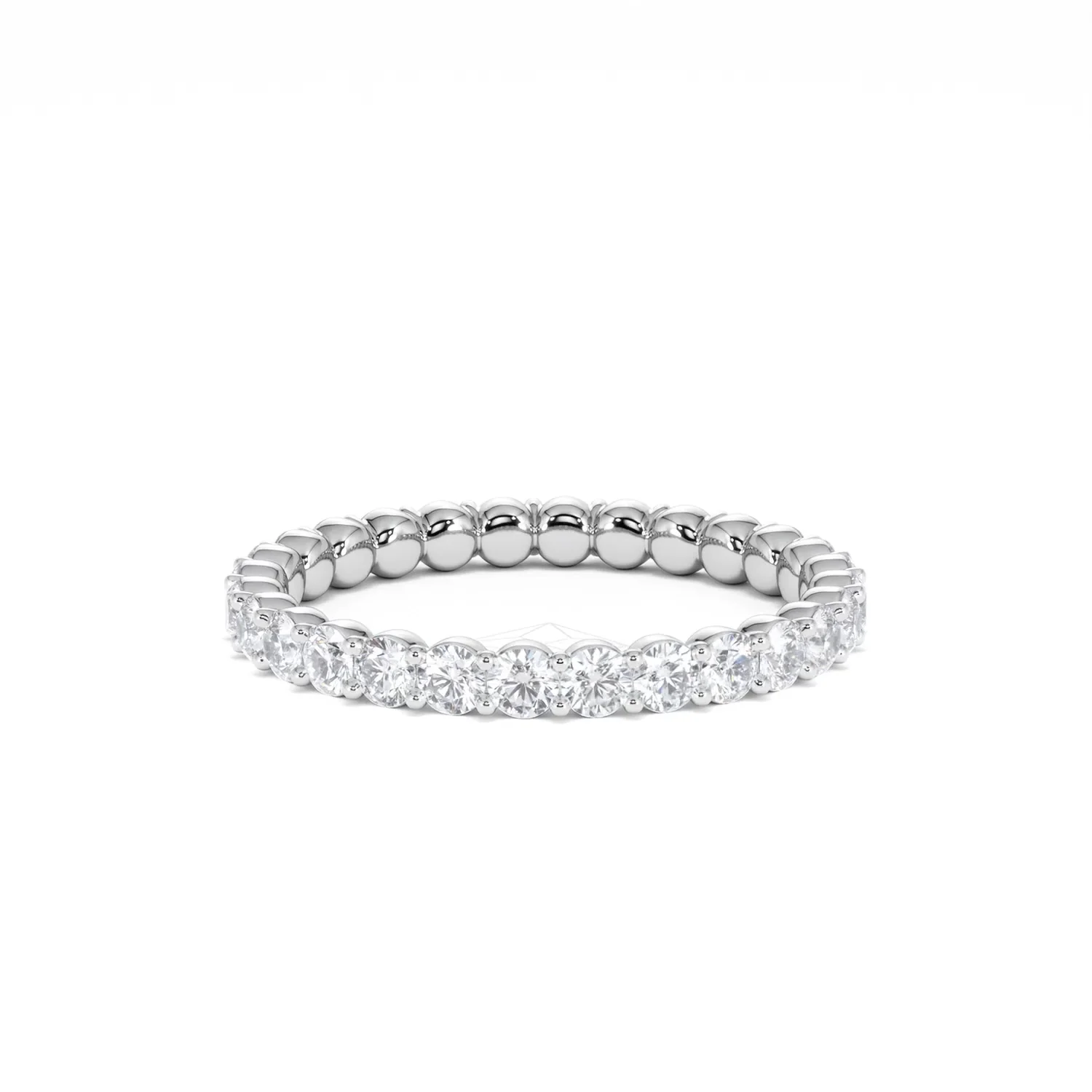 Chloe Lab Diamond 1.00ct Eternity Ring F/VS in 925 Silver - Image 49