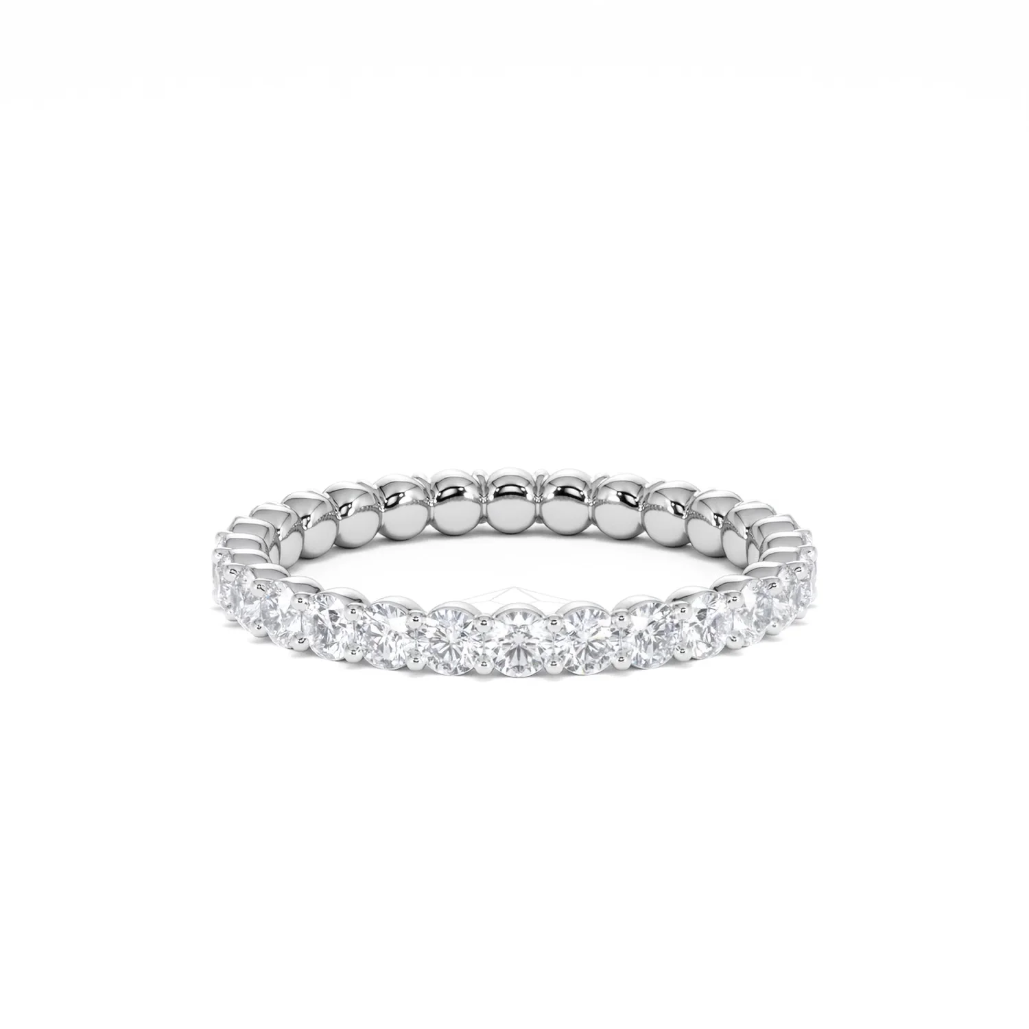 Chloe Lab Diamond 1.00ct Eternity Ring F/VS in 925 Silver - Image 50