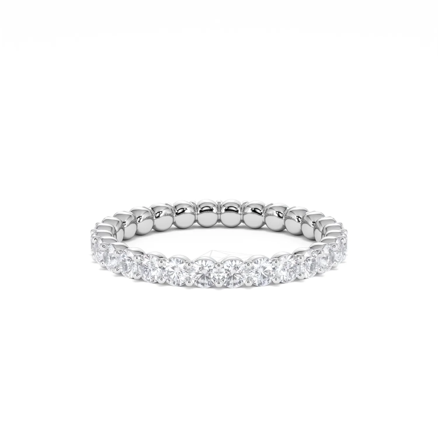 Chloe Lab Diamond 1.00ct Eternity Ring F/VS in 925 Silver - Image 54