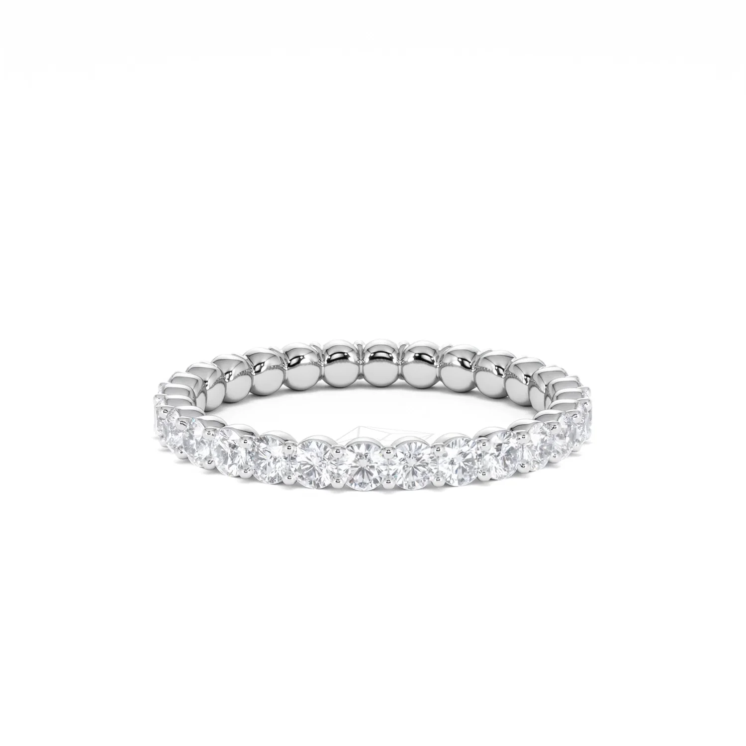 Chloe Lab Diamond 1.00ct Eternity Ring F/VS in 925 Silver - Image 55