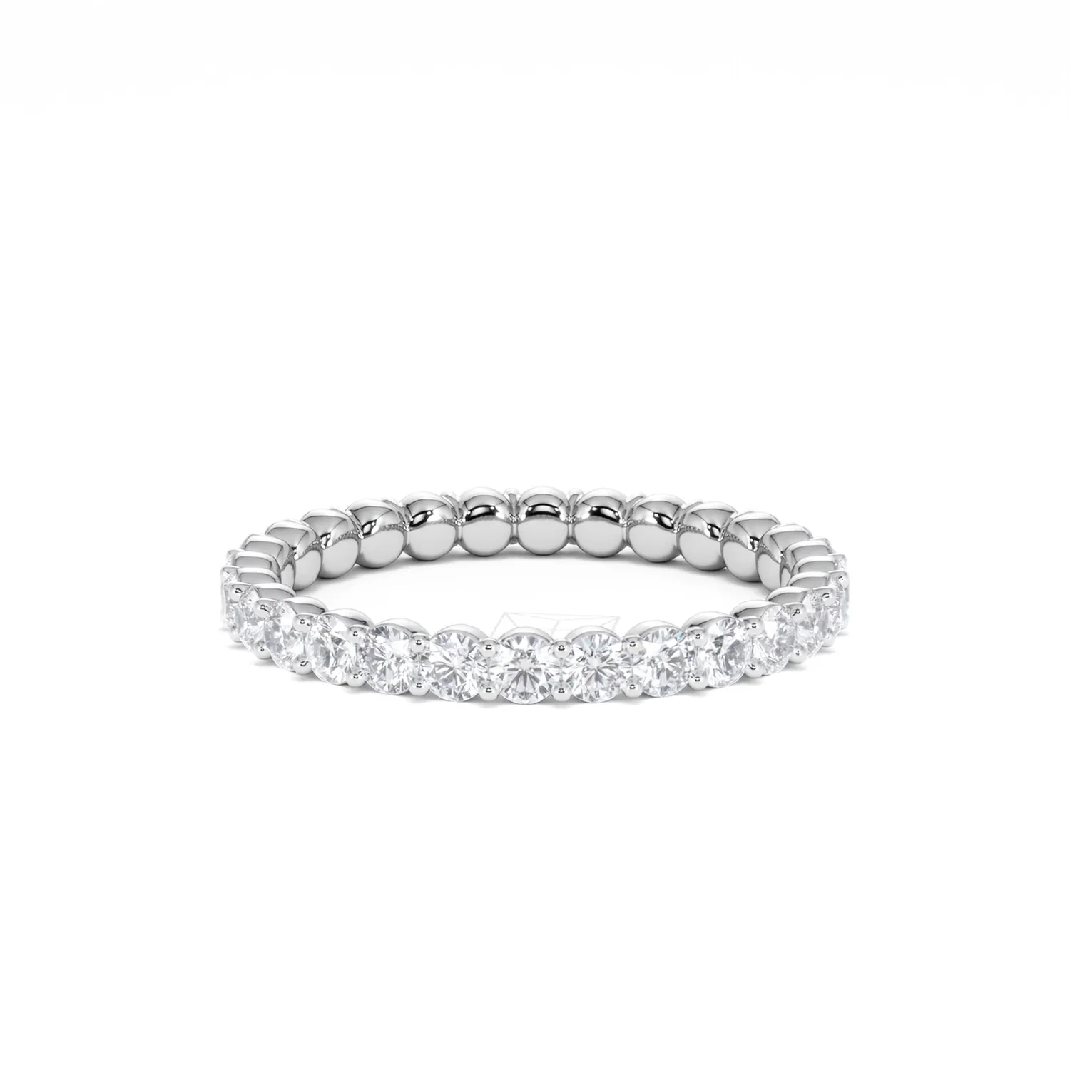 Chloe Lab Diamond 1.00ct Eternity Ring F/VS in 925 Silver - Image 58