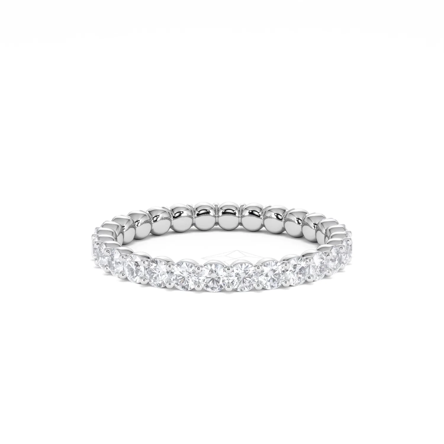Chloe Lab Diamond 1.00ct Eternity Ring F/VS in 925 Silver - Image 69
