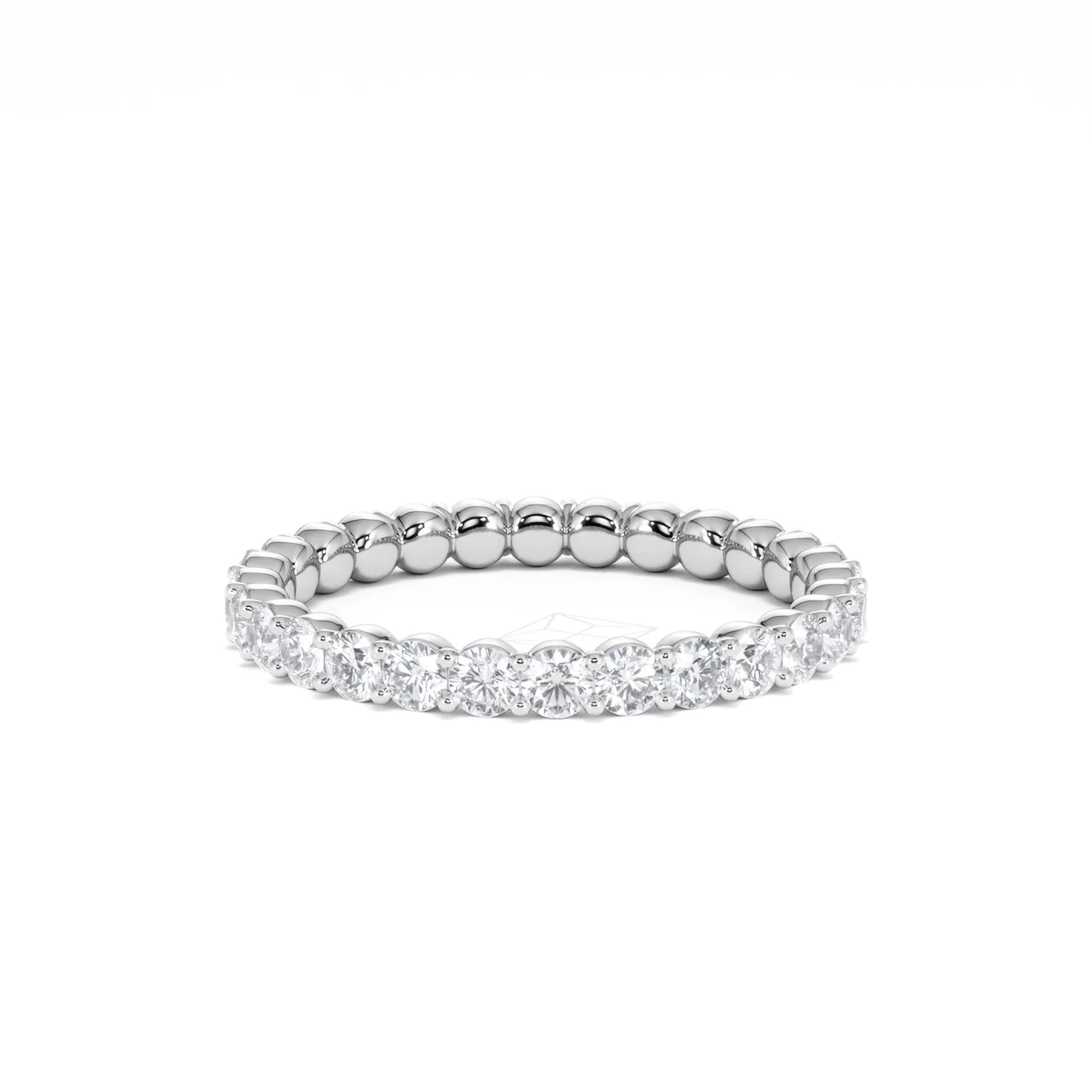 Chloe Lab Diamond 1.00ct Eternity Ring F/VS in 925 Silver - Image 73