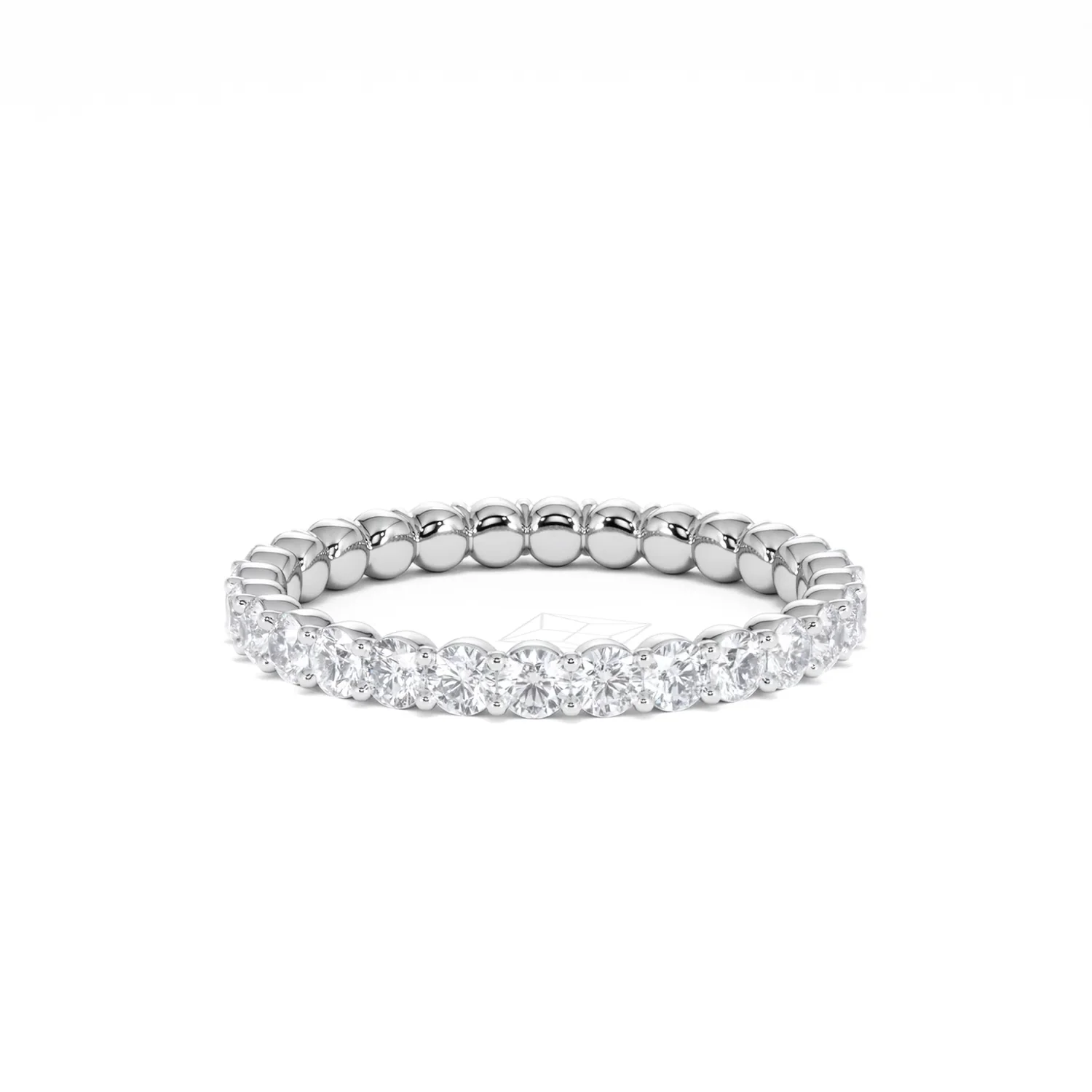 Chloe Lab Diamond 1.00ct Eternity Ring F/VS in 925 Silver - Image 75