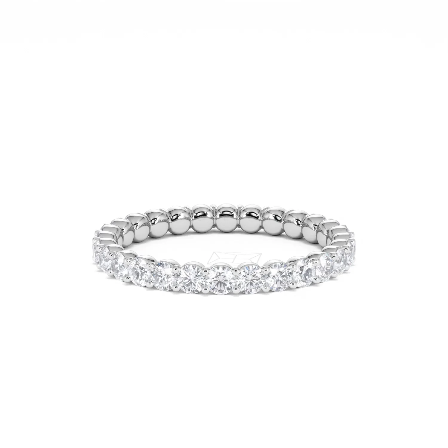 Chloe Lab Diamond 1.00ct Eternity Ring F/VS in 925 Silver - Image 78