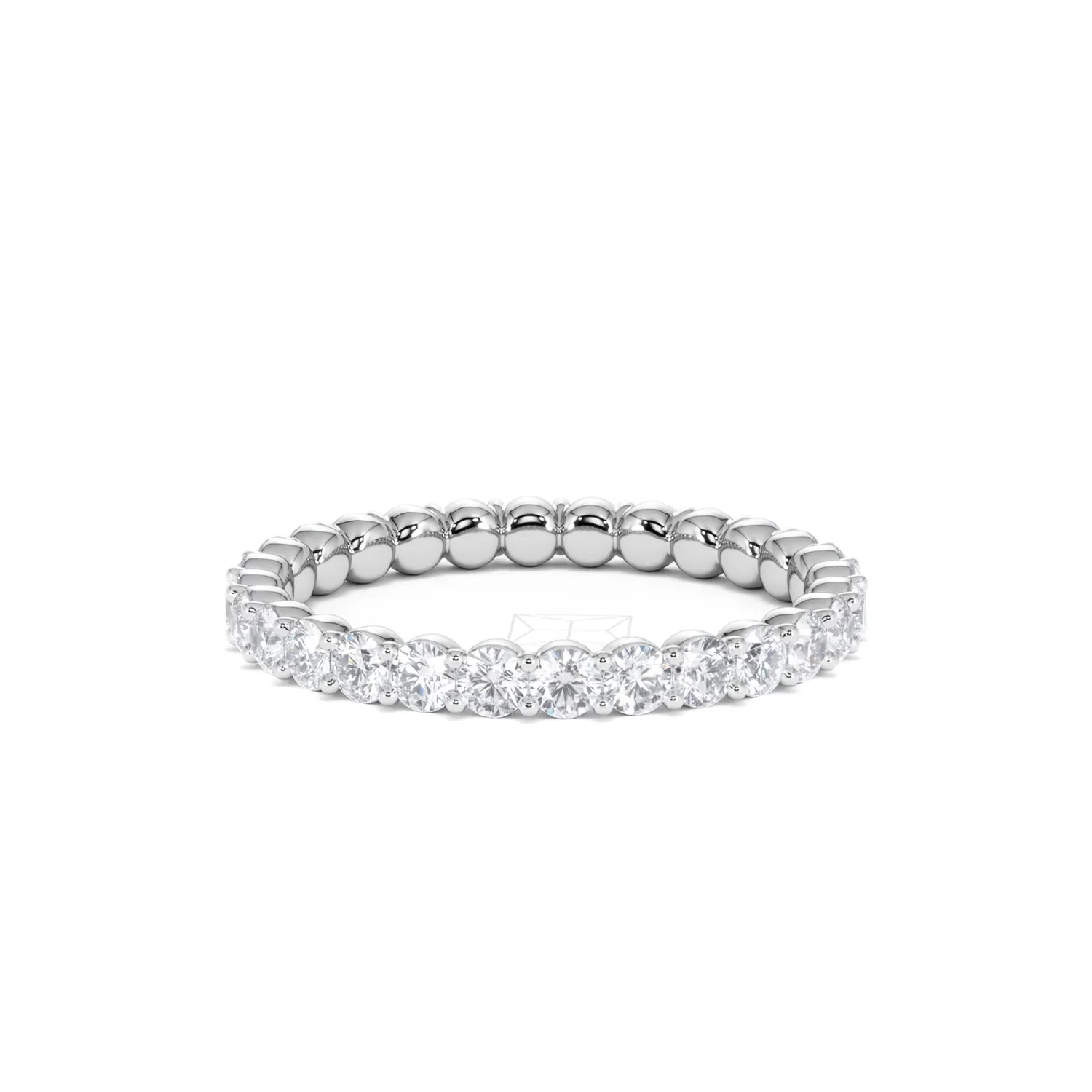 Chloe Lab Diamond 1.00ct Eternity Ring F/VS in 925 Silver - Image 79