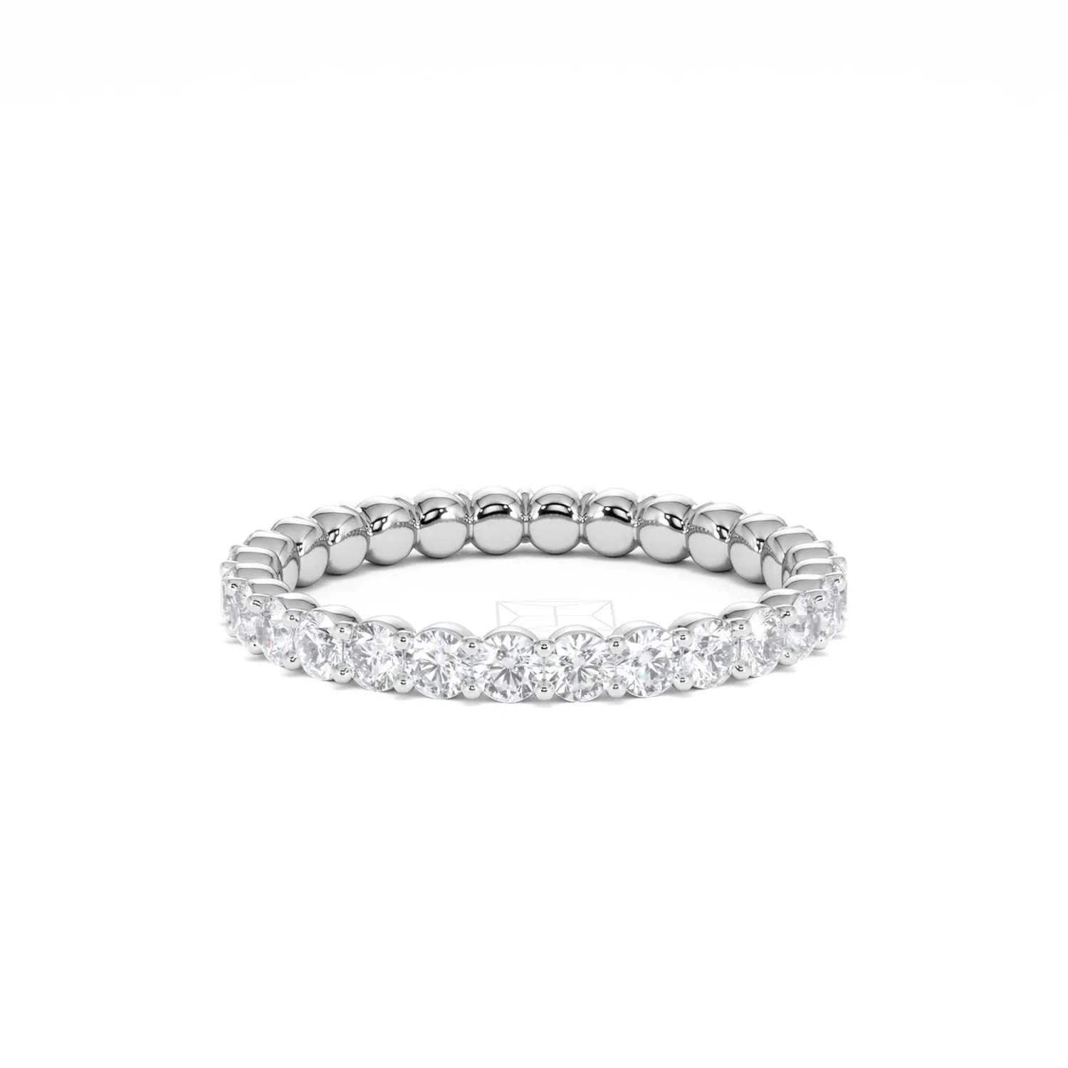 Chloe Lab Diamond 1.00ct Eternity Ring F/VS in 925 Silver - Image 80