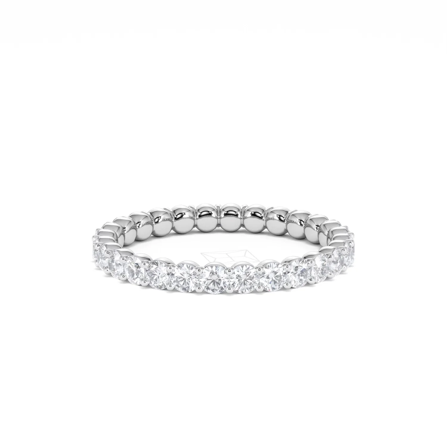 Chloe Lab Diamond 1.00ct Eternity Ring F/VS in 925 Silver - Image 83