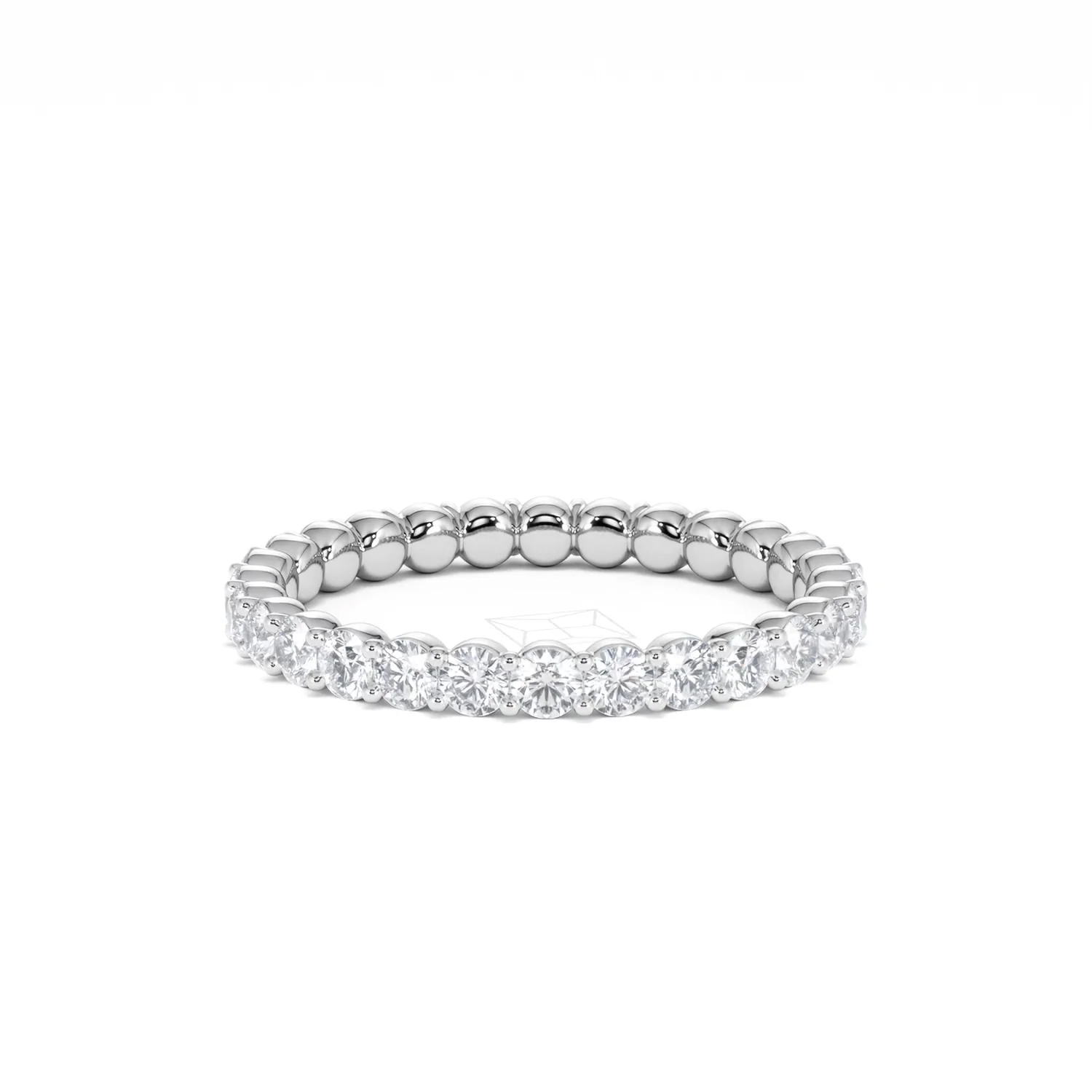 Chloe Lab Diamond 1.00ct Eternity Ring F/VS in 925 Silver - Image 84