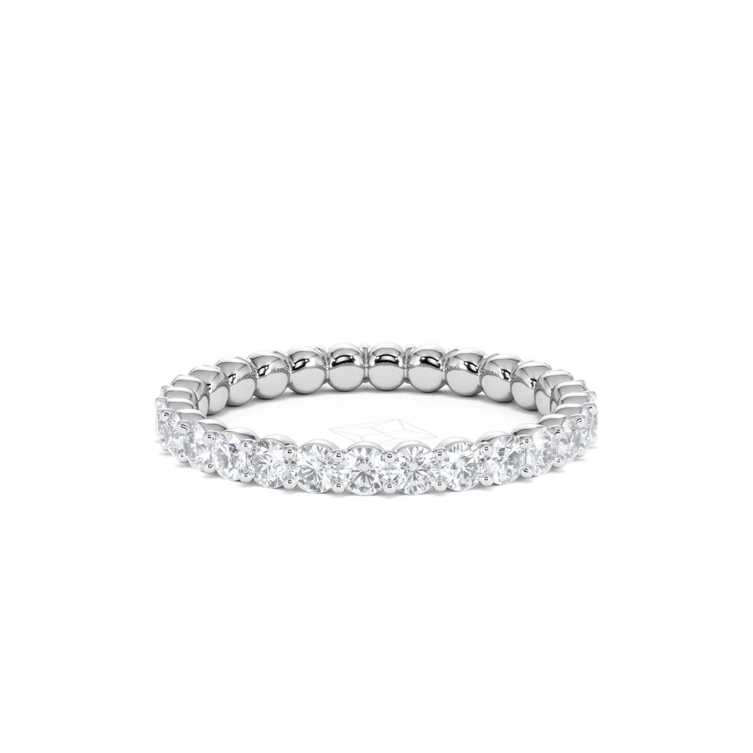 Chloe Lab Diamond 1.00ct Eternity Ring F/VS in 925 Silver - Image 86