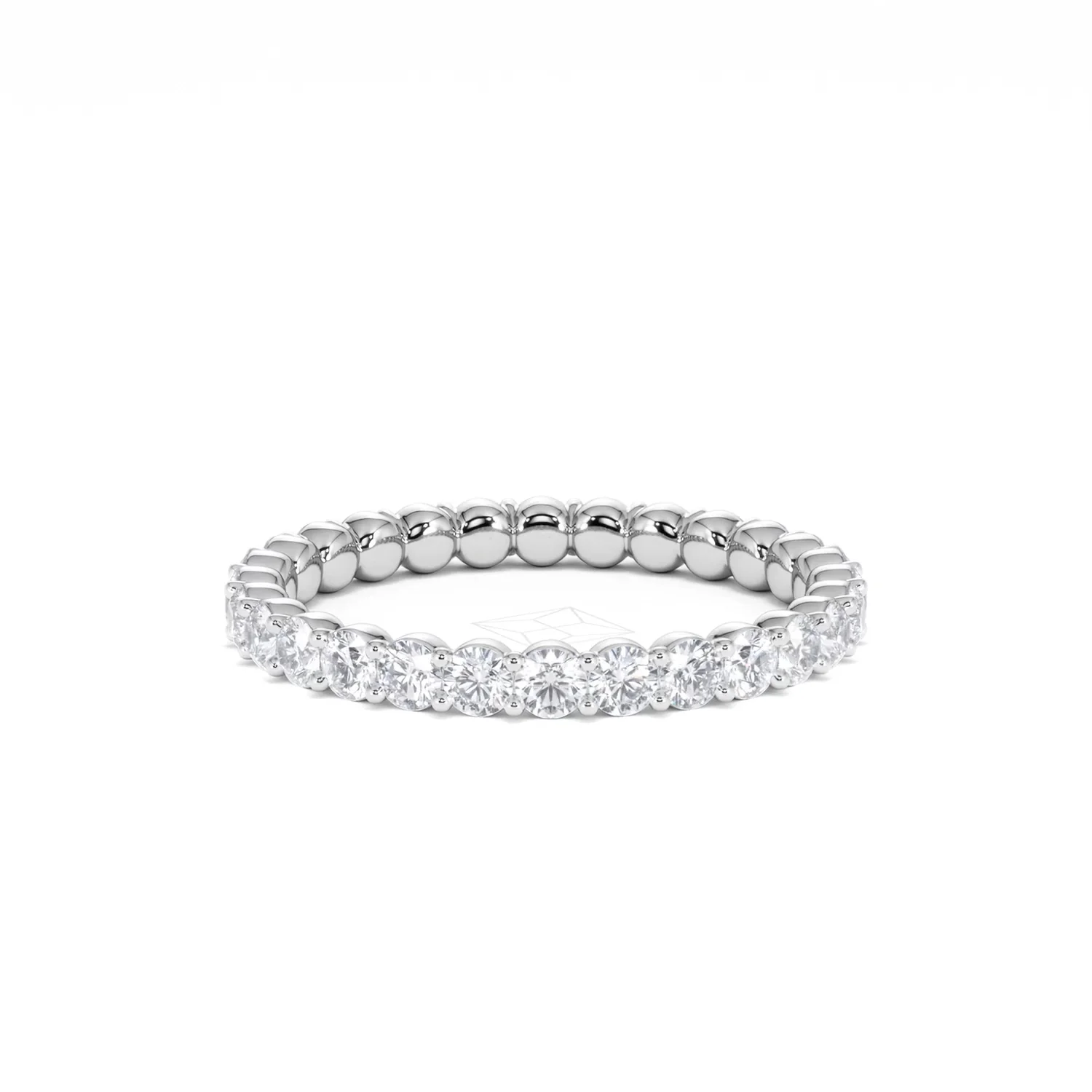 Chloe Lab Diamond 1.00ct Eternity Ring F/VS in 925 Silver - Image 87