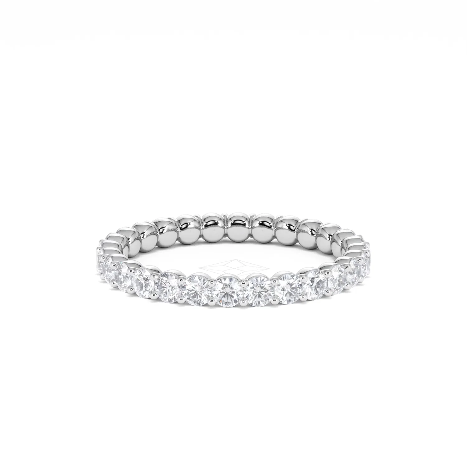 Chloe Lab Diamond 1.00ct Eternity Ring F/VS in 925 Silver - Image 89