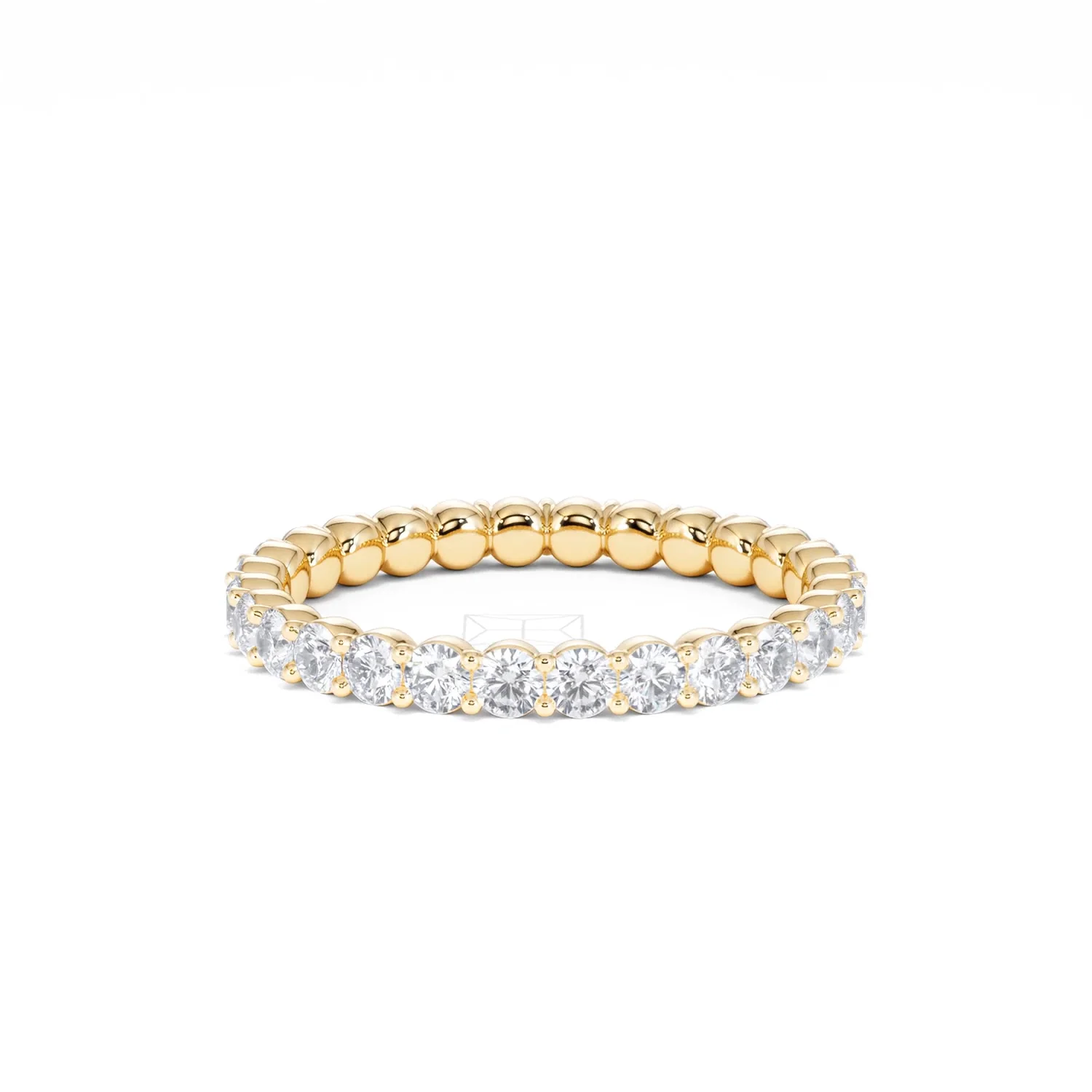 Chloe Lab Diamond 1.00ct Full Eternity Ring F/VS in 9K Gold - Image 20