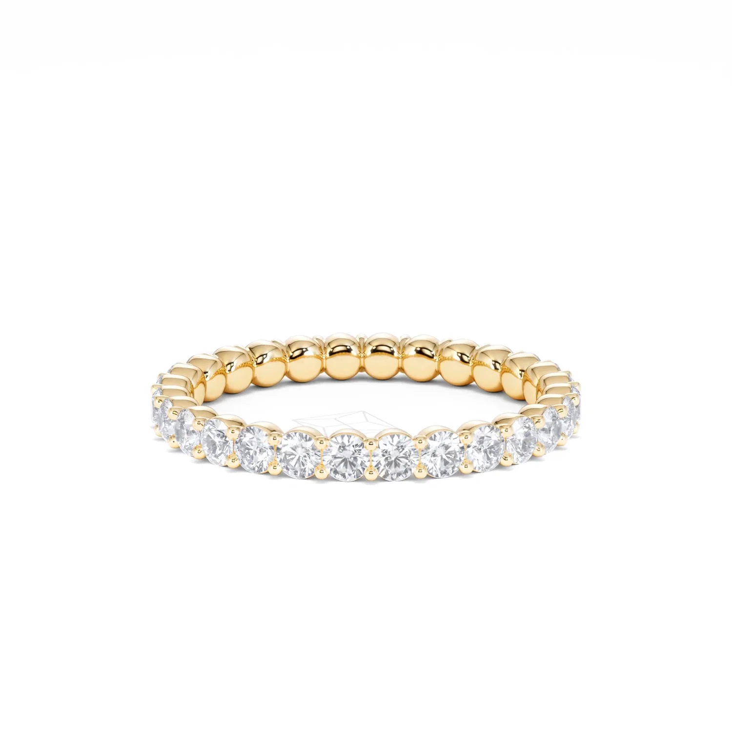 Chloe Lab Diamond 1.00ct Full Eternity Ring F/VS in 9K Gold - Image 26