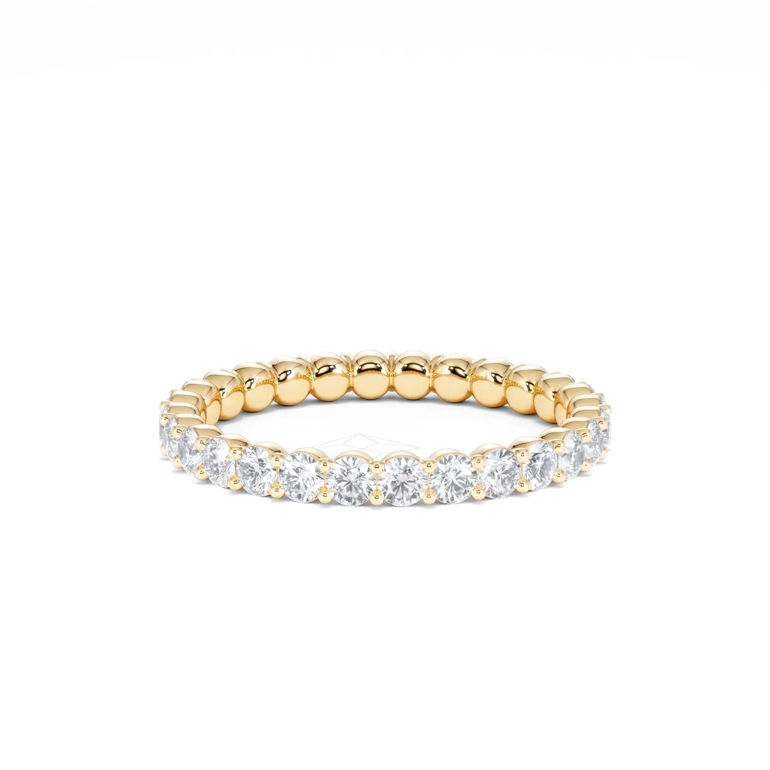 Chloe Lab Diamond 1.00ct Full Eternity Ring F/VS in 9K Gold - Image 31