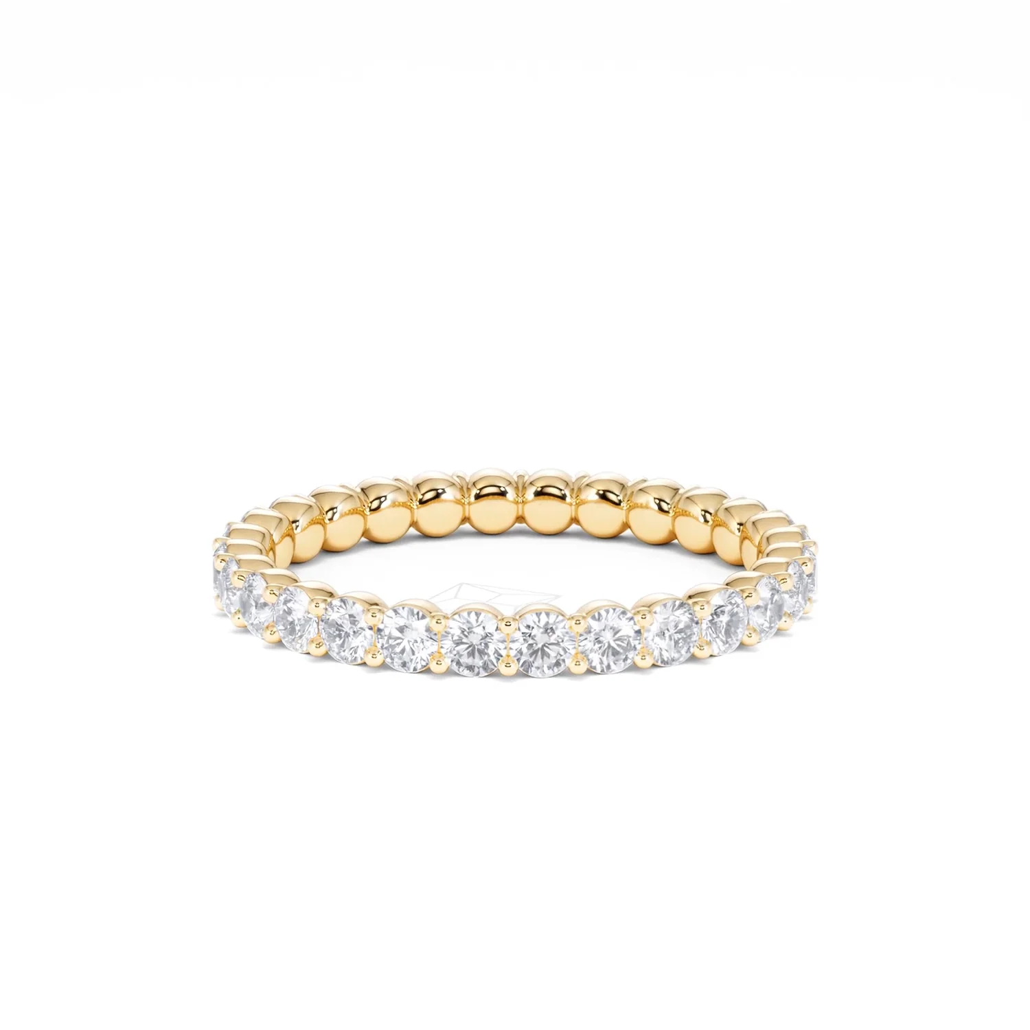 Chloe Lab Diamond 1.00ct Full Eternity Ring F/VS in 9K Gold - Image 34