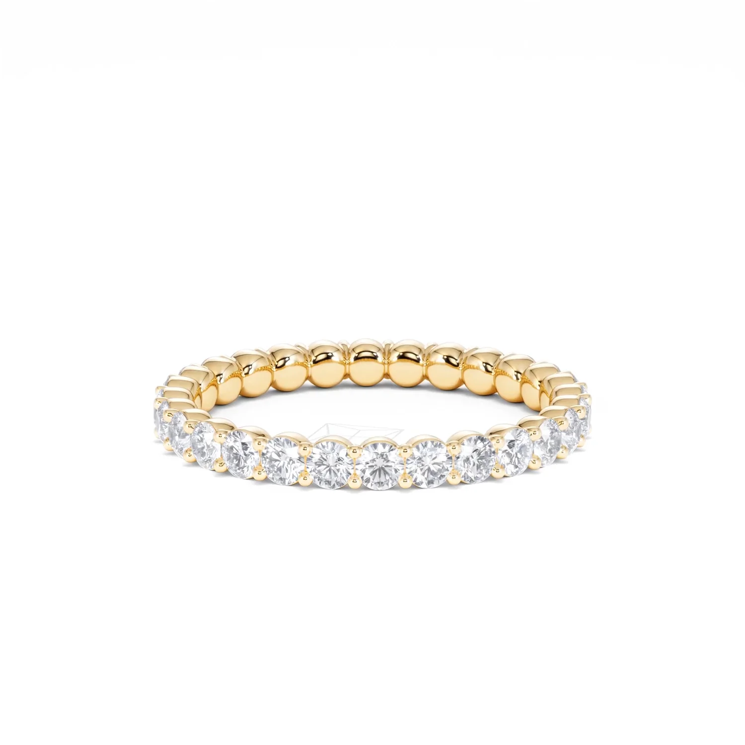 Chloe Lab Diamond 1.00ct Full Eternity Ring F/VS in 9K Gold - Image 36