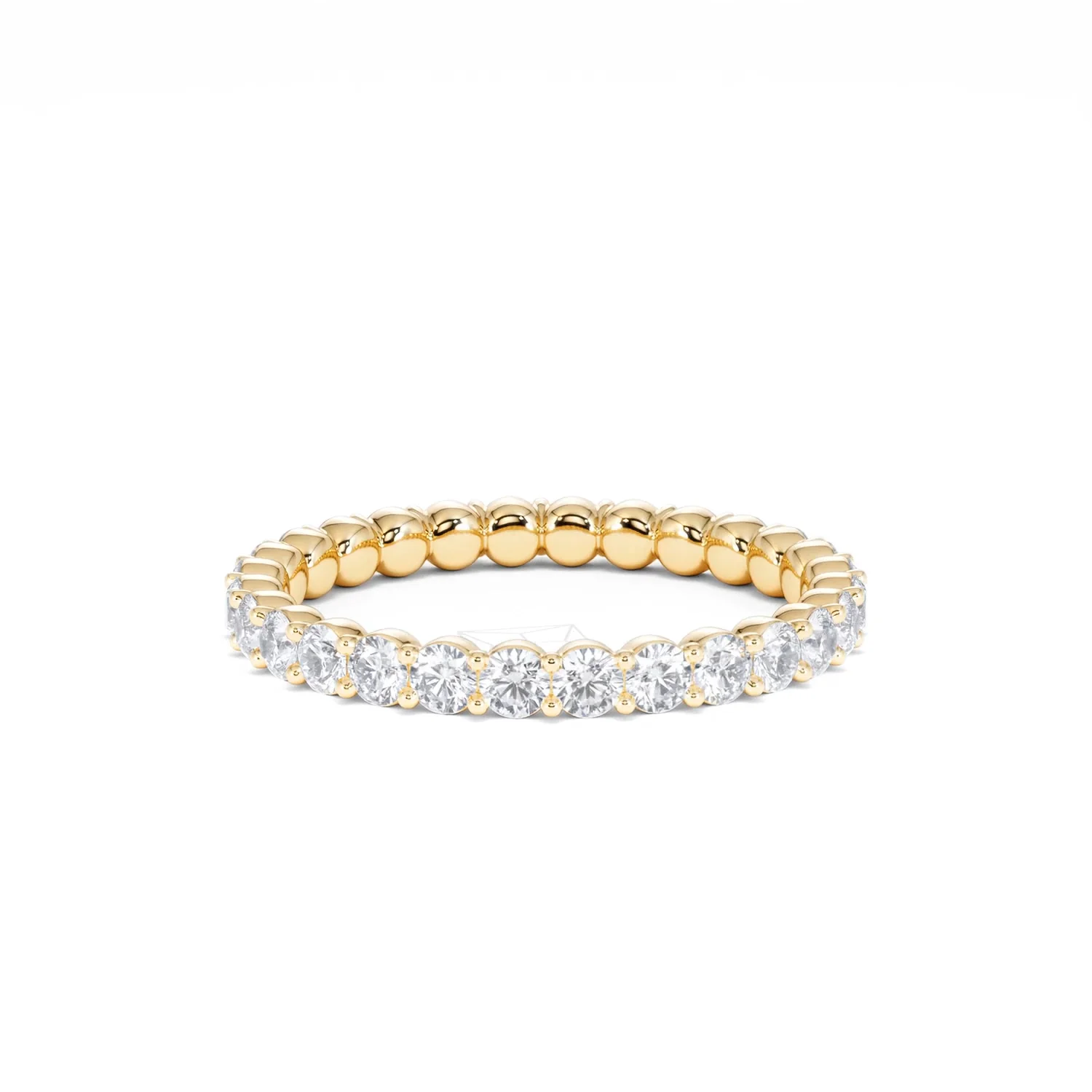 Chloe Lab Diamond 1.00ct Full Eternity Ring F/VS in 9K Gold - Image 43