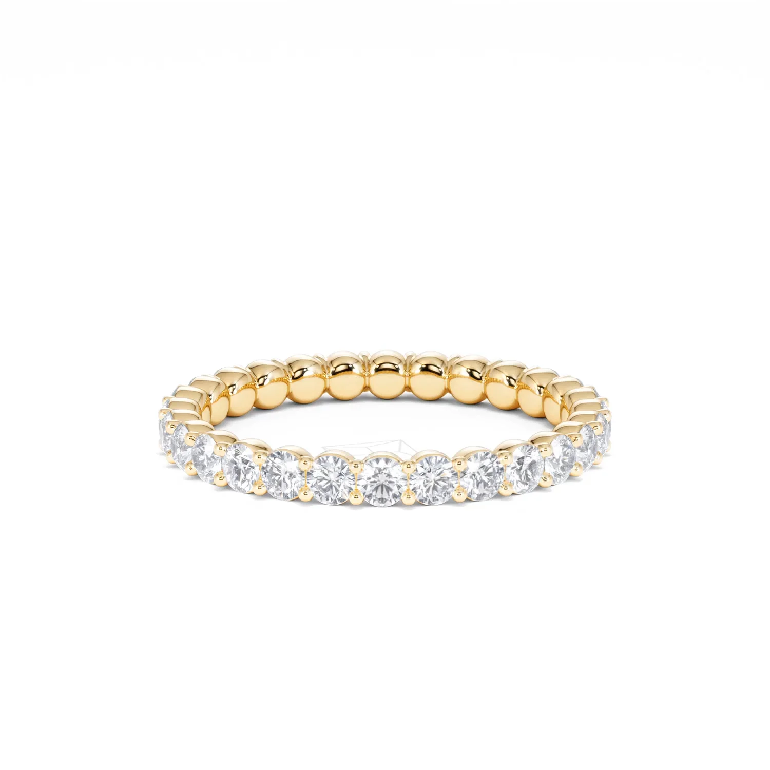 Chloe Lab Diamond 1.00ct Full Eternity Ring F/VS in 9K Gold - Image 44
