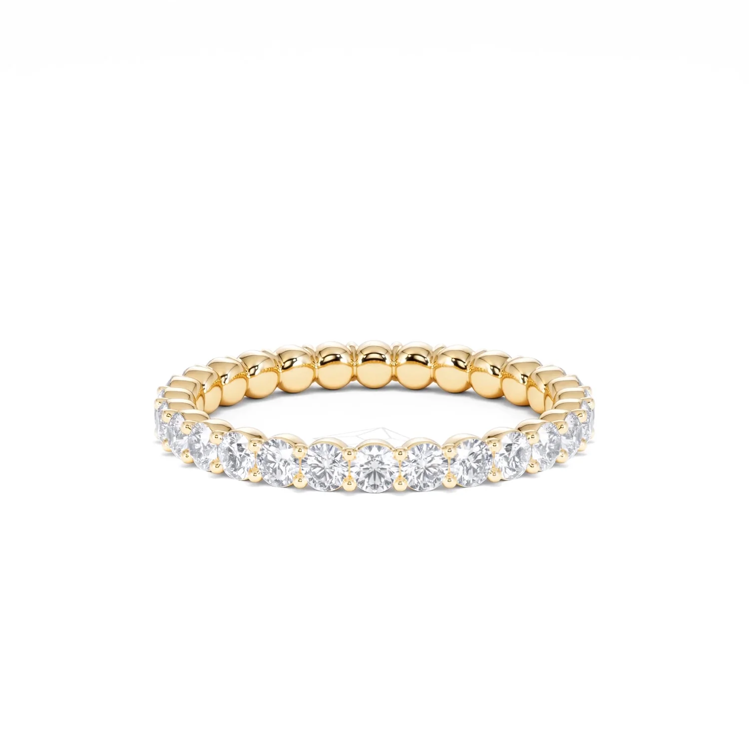 Chloe Lab Diamond 1.00ct Full Eternity Ring F/VS in 9K Gold - Image 47