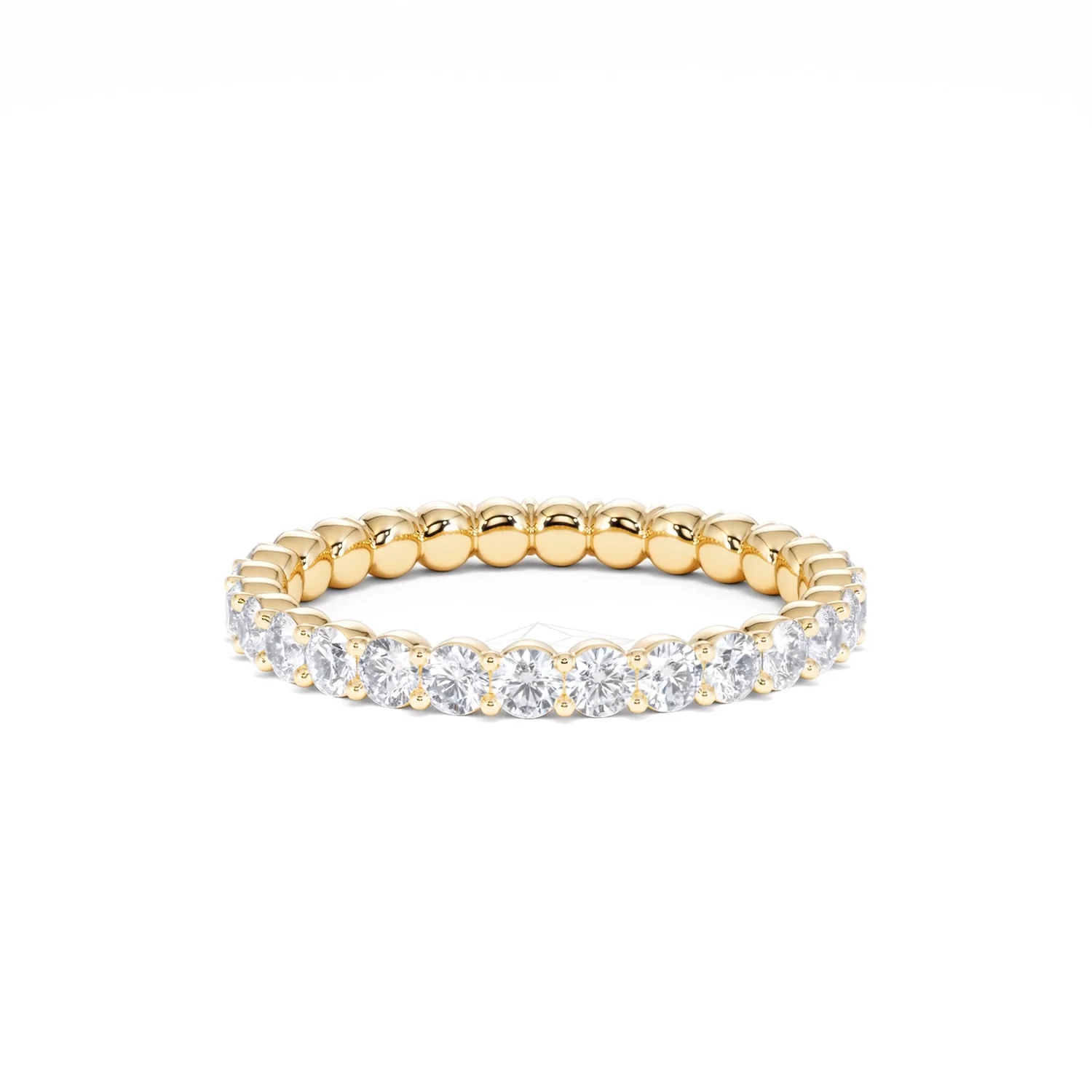 Chloe Lab Diamond 1.00ct Full Eternity Ring F/VS in 9K Gold - Image 52