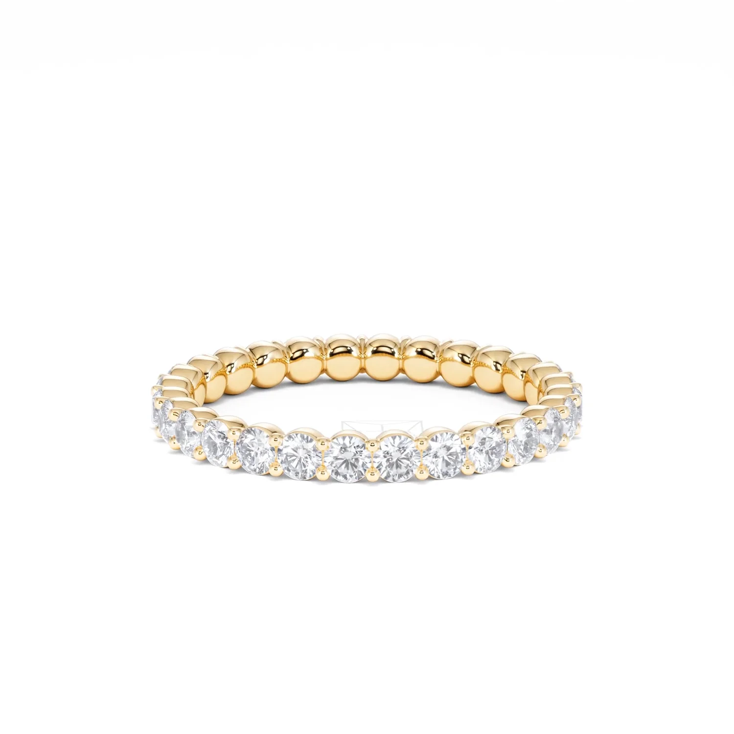 Chloe Lab Diamond 1.00ct Full Eternity Ring F/VS in 9K Gold - Image 60