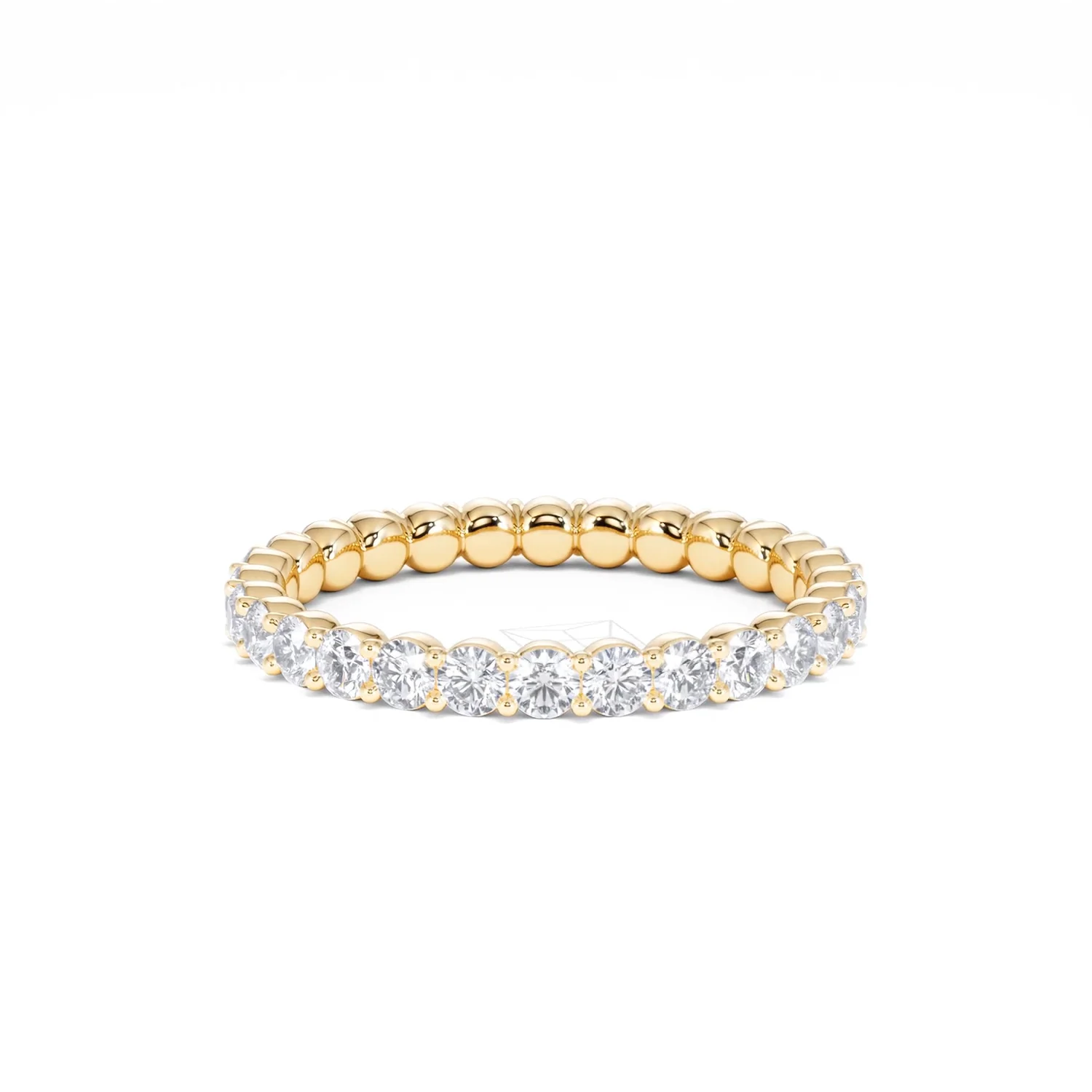 Chloe Lab Diamond 1.00ct Full Eternity Ring F/VS in 9K Gold - Image 64