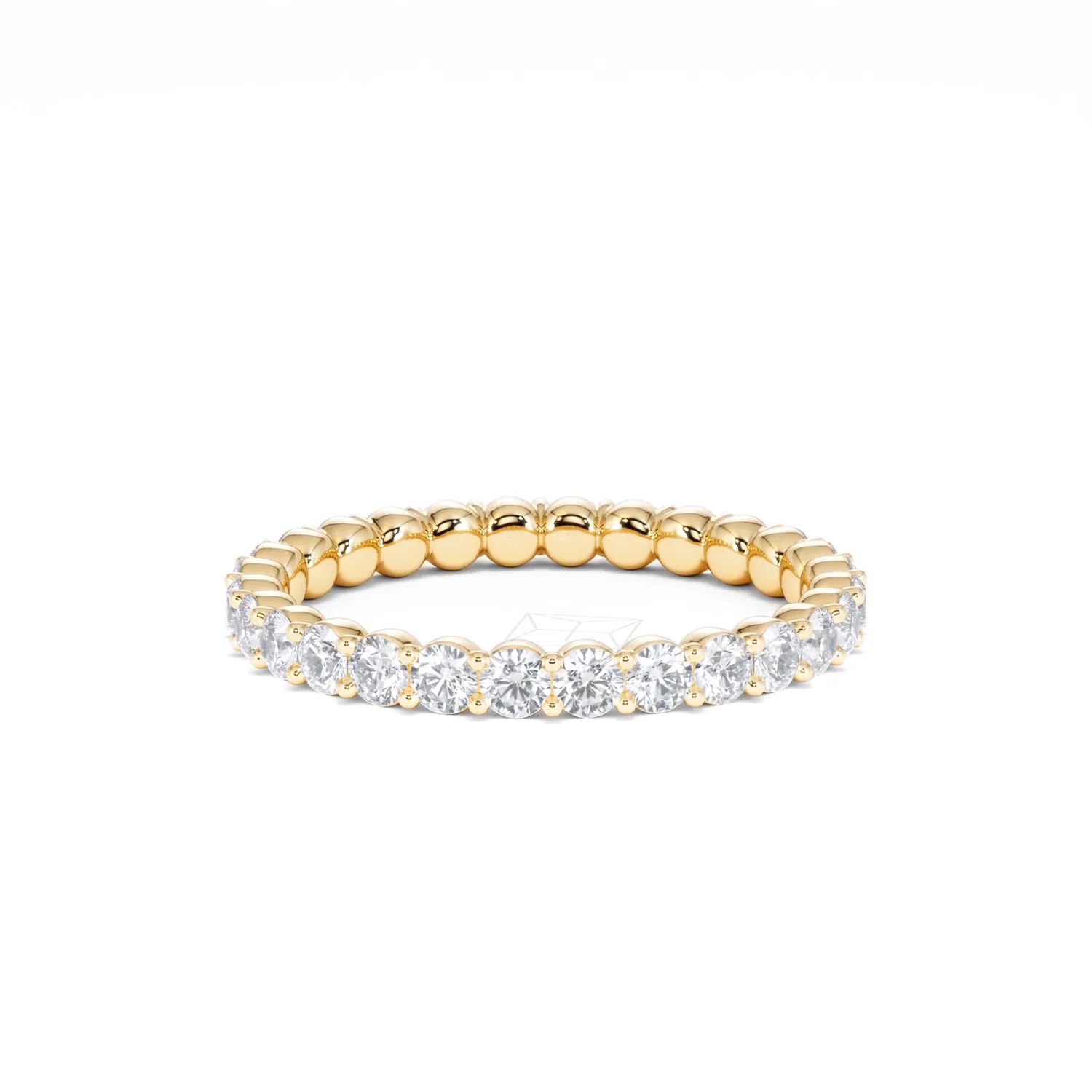 Chloe Lab Diamond 1.00ct Full Eternity Ring F/VS in 9K Gold - Image 77