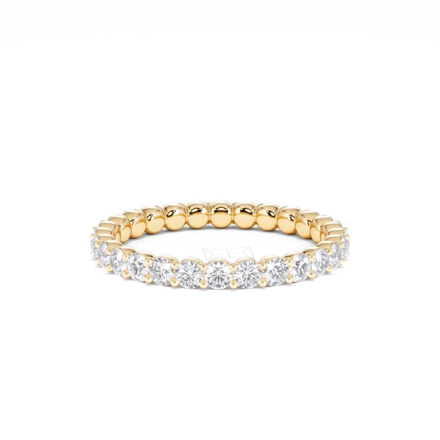 Chloe Lab Diamond 1.00ct Full Eternity Ring F/VS in 9K Gold - Image 81