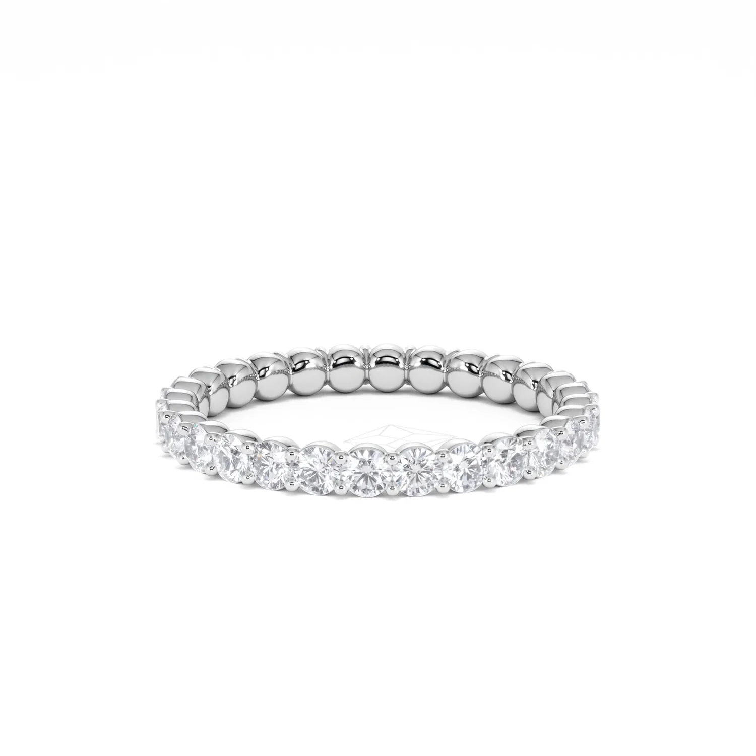 Chloe Lab Diamond 1.00ct Eternity Ring F/VS in 9K White Gold - Image 72
