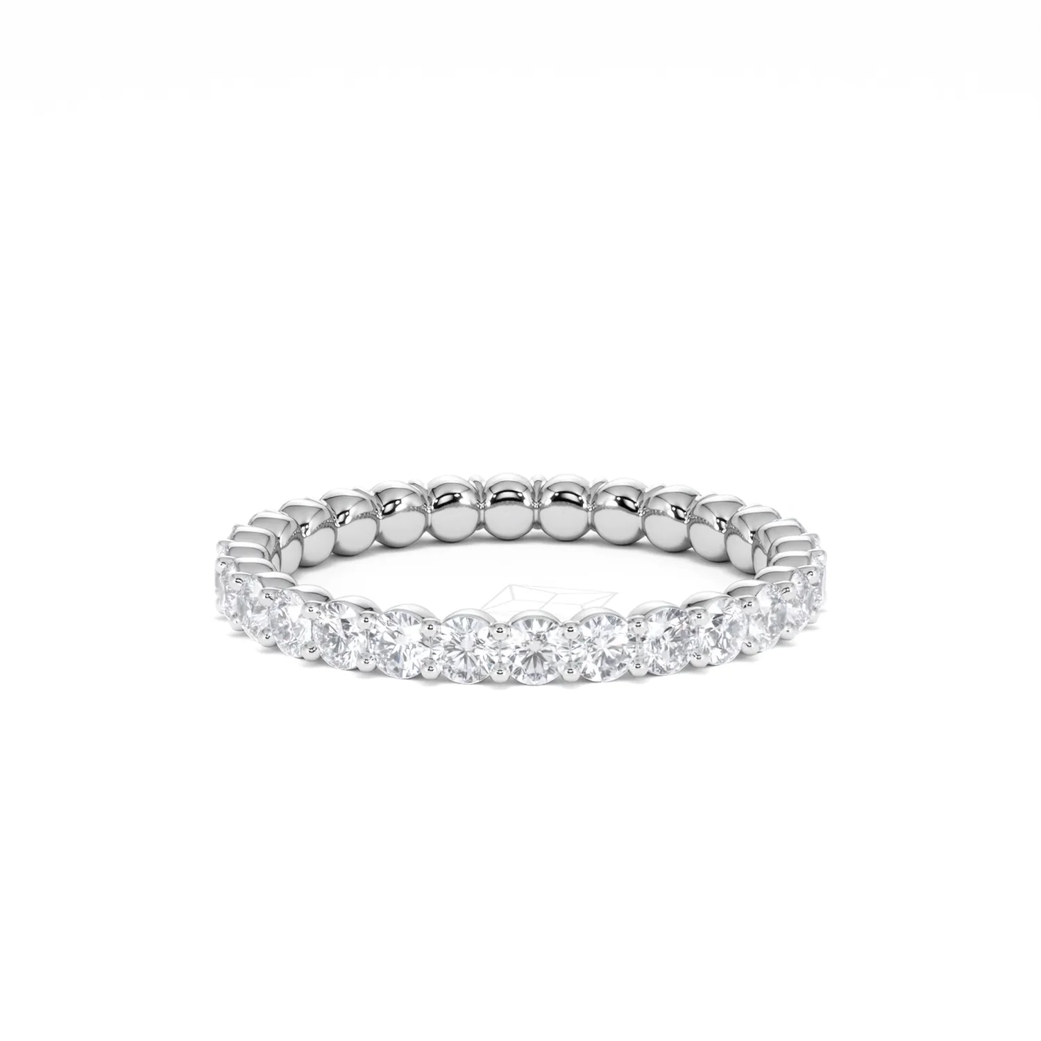 Chloe Lab Diamond 1.00ct Eternity Ring F/VS in 9K White Gold - Image 76