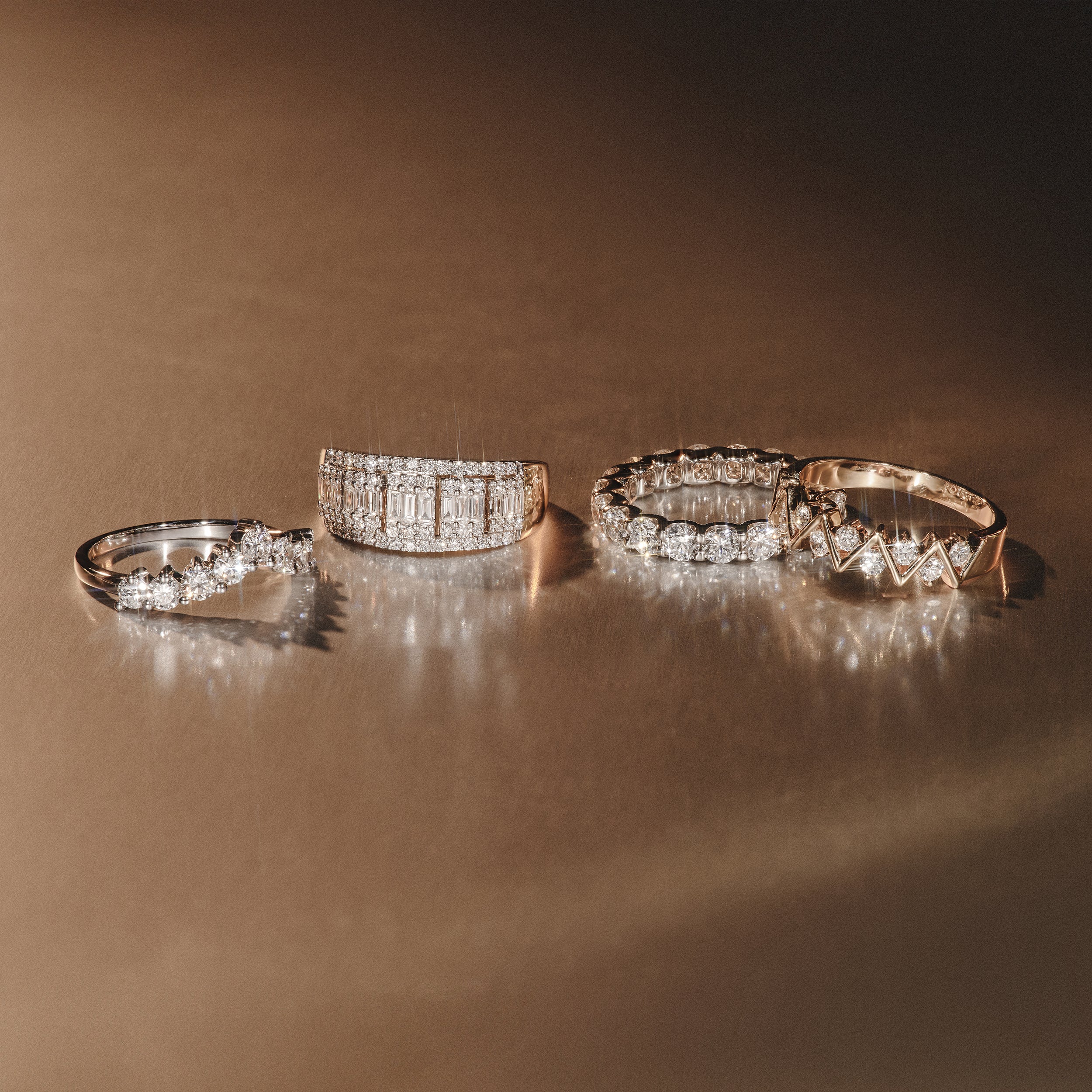 Chloe Lab Diamond Eternity Ring 18K White Gold Claw Set 2.00ct G/Vs - Image 4