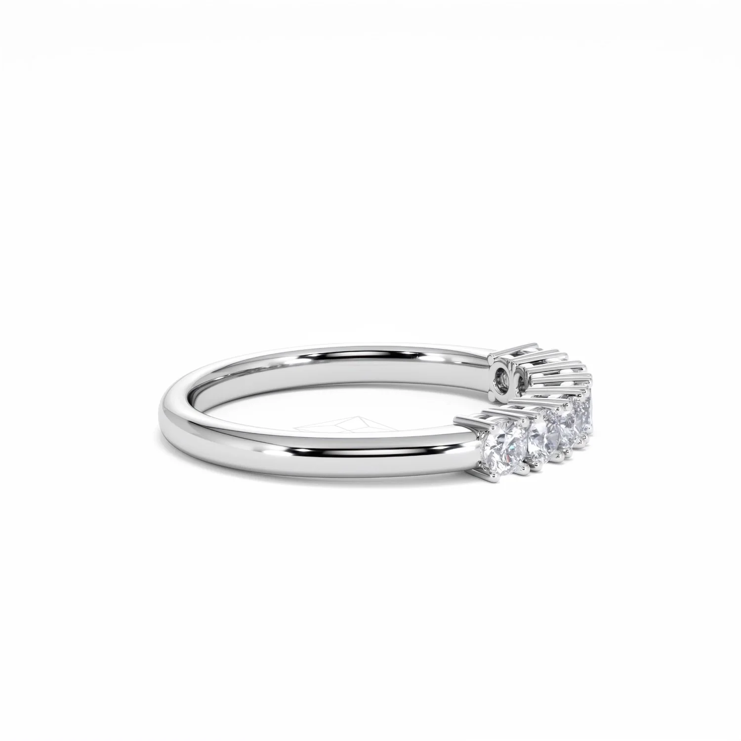 Chloe Platinum 7 Stone Diamond Eternity Ring 0.50CT G/VS - Image 26