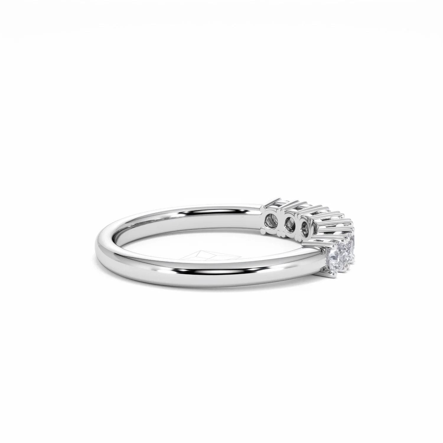 Chloe Platinum 7 Stone Diamond Eternity Ring 0.50CT G/VS - Image 31