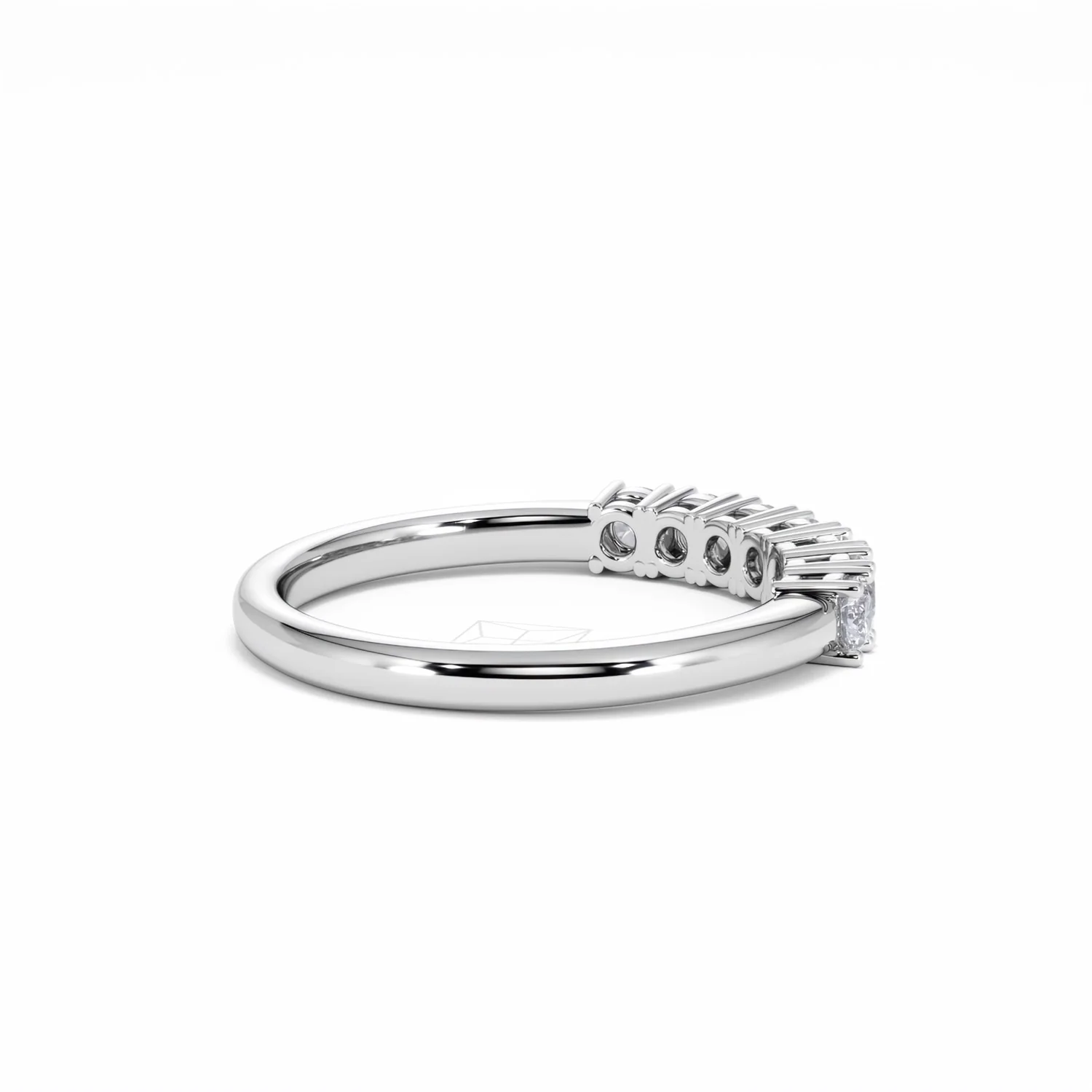 Chloe Platinum 7 Stone Diamond Eternity Ring 0.50CT G/VS - Image 34