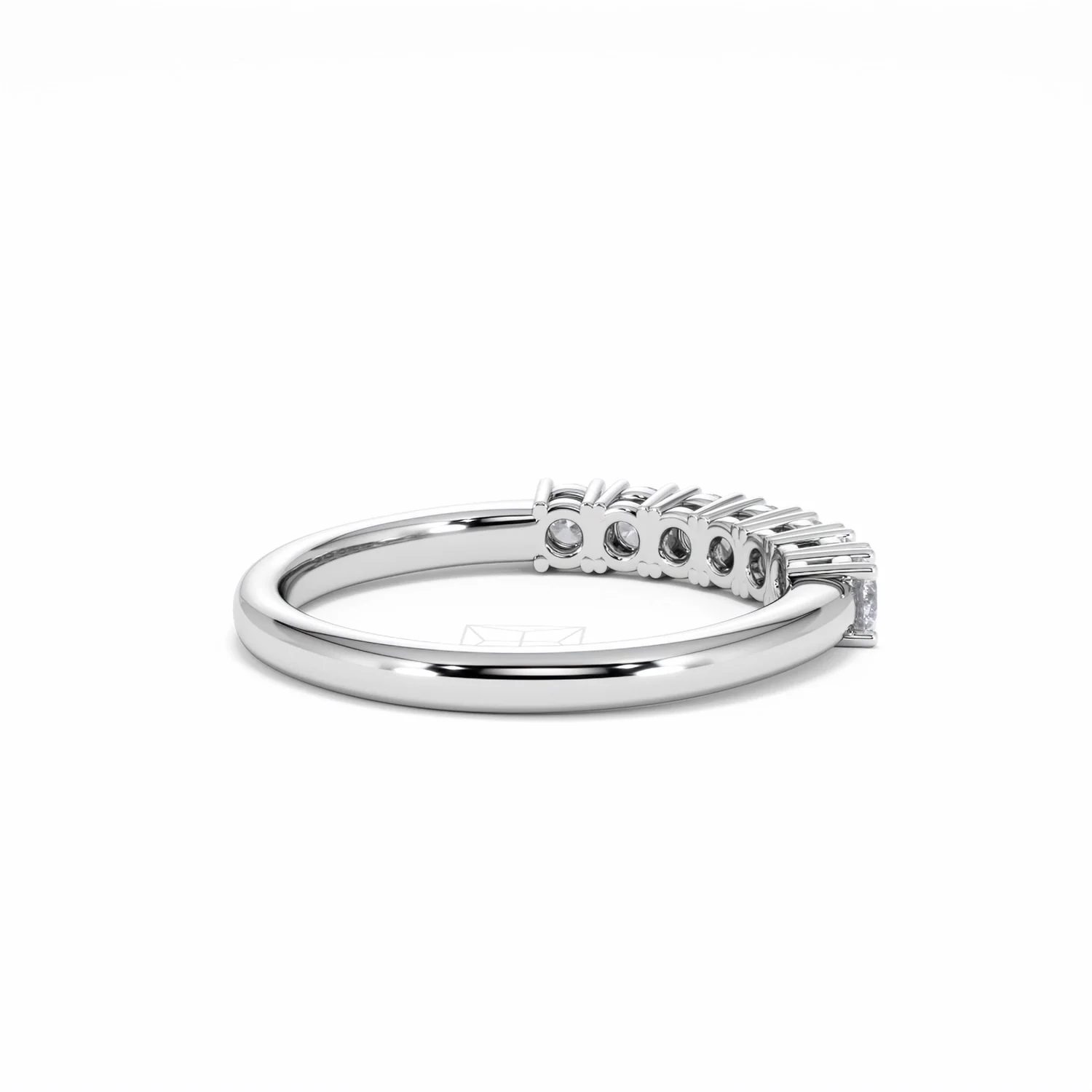 Chloe Platinum 7 Stone Diamond Eternity Ring 0.50CT G/VS - Image 37