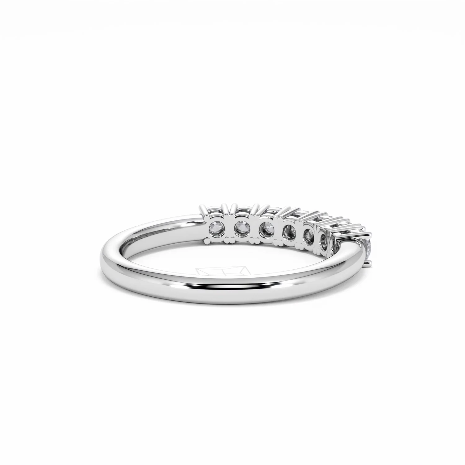 Chloe Platinum 7 Stone Diamond Eternity Ring 0.50CT G/VS - Image 40