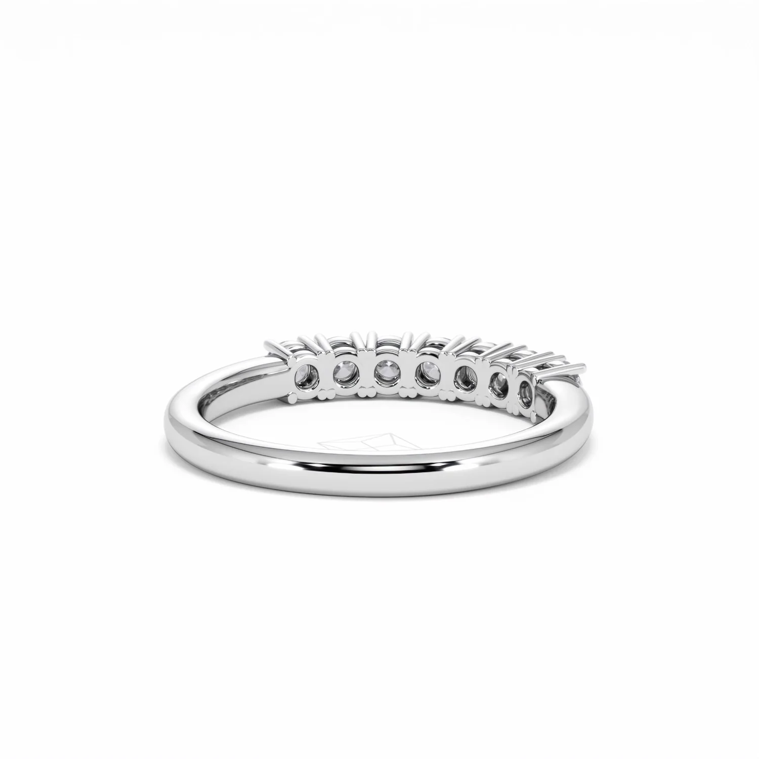 Chloe Platinum 7 Stone Diamond Eternity Ring 0.50CT G/VS - Image 44