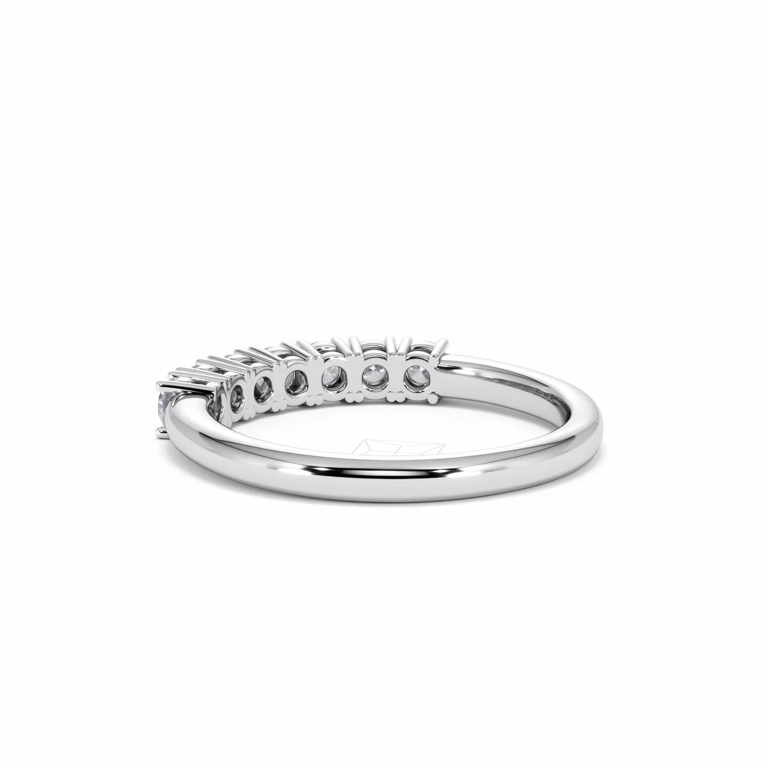 Chloe Platinum 7 Stone Diamond Eternity Ring 0.50CT G/VS - Image 55
