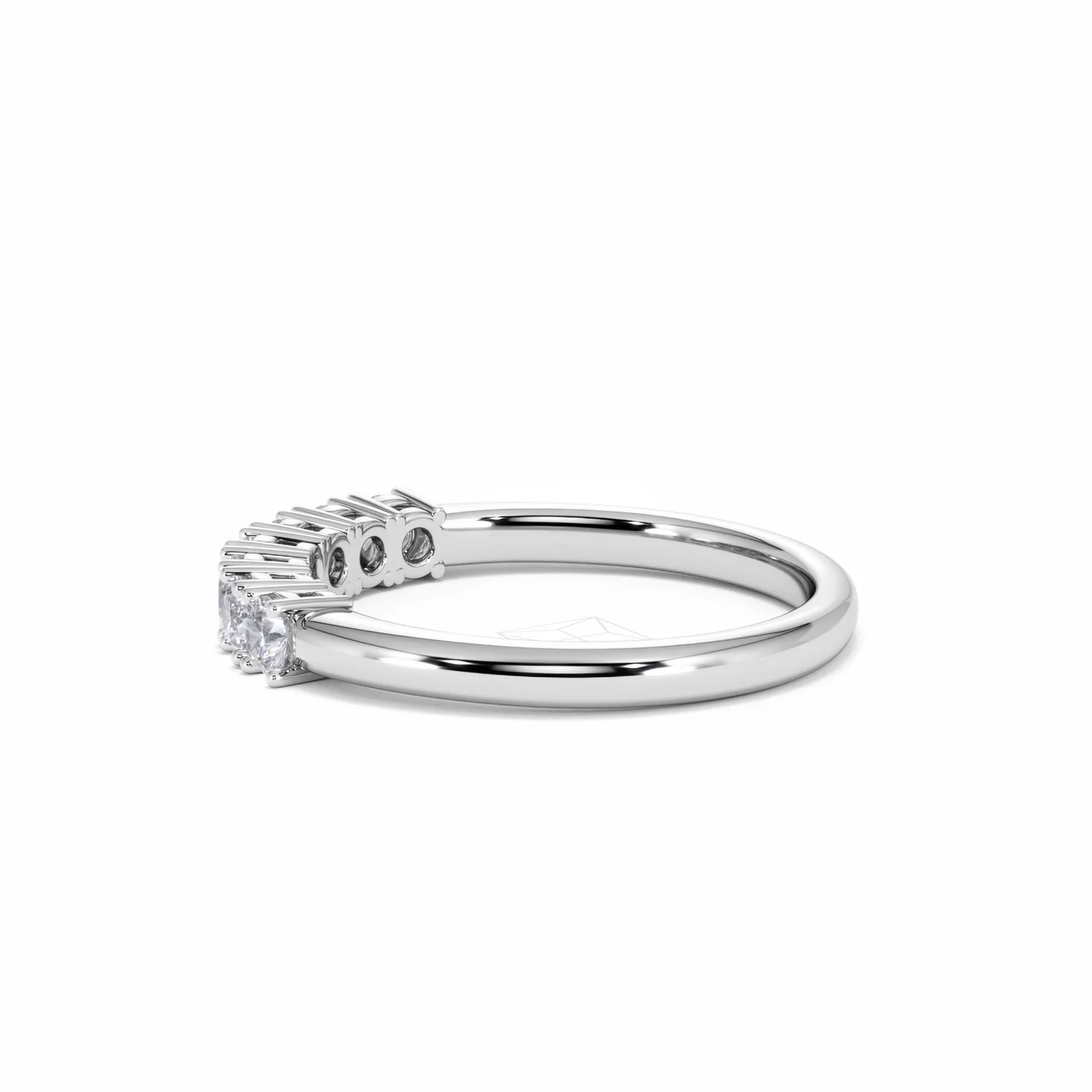 Chloe Platinum 7 Stone Diamond Eternity Ring 0.50CT G/VS - Image 65