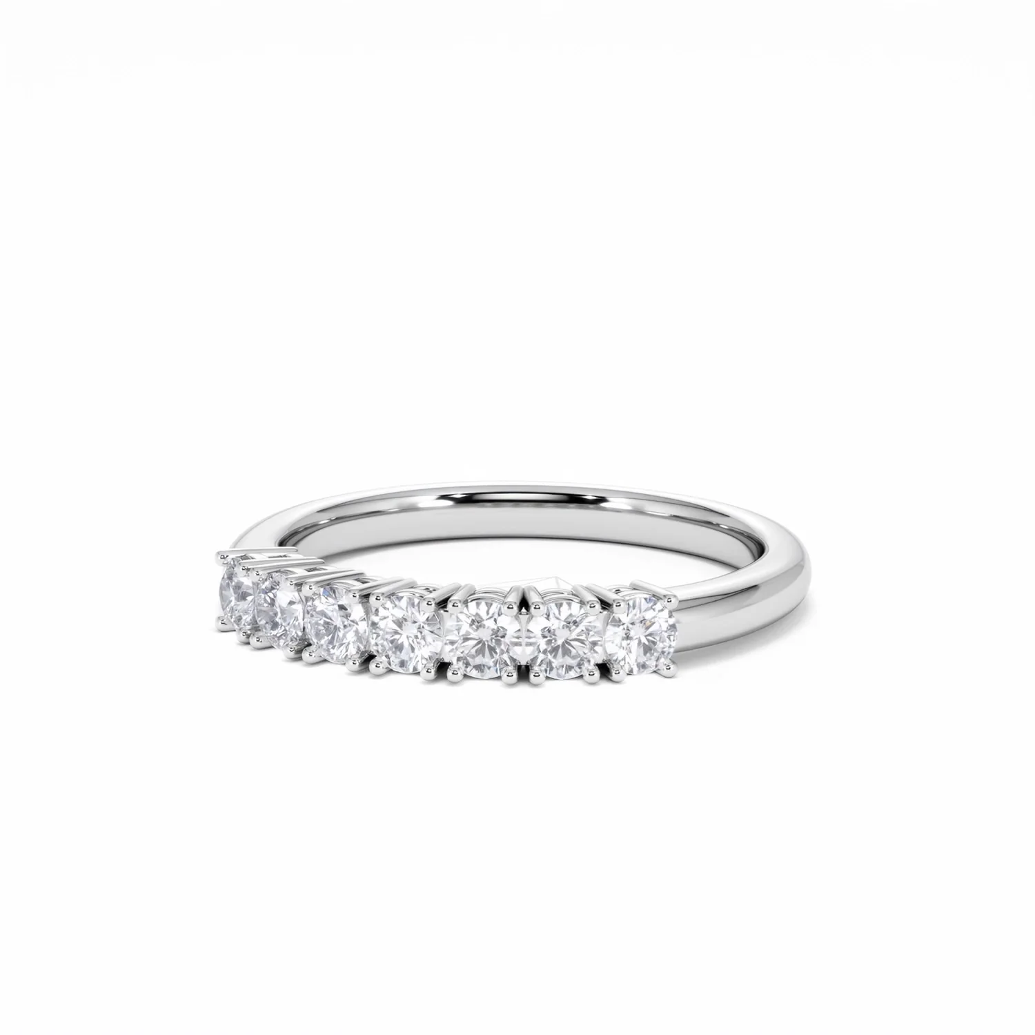Chloe Platinum 7 Stone Diamond Eternity Ring 0.50CT G/VS - Image 83