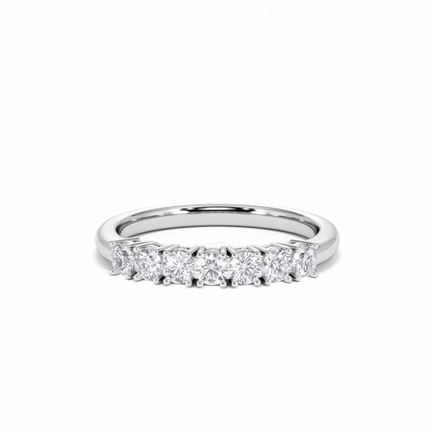 Chloe Platinum 7 Stone Diamond Eternity Ring 0.50CT G/VS - Image 87
