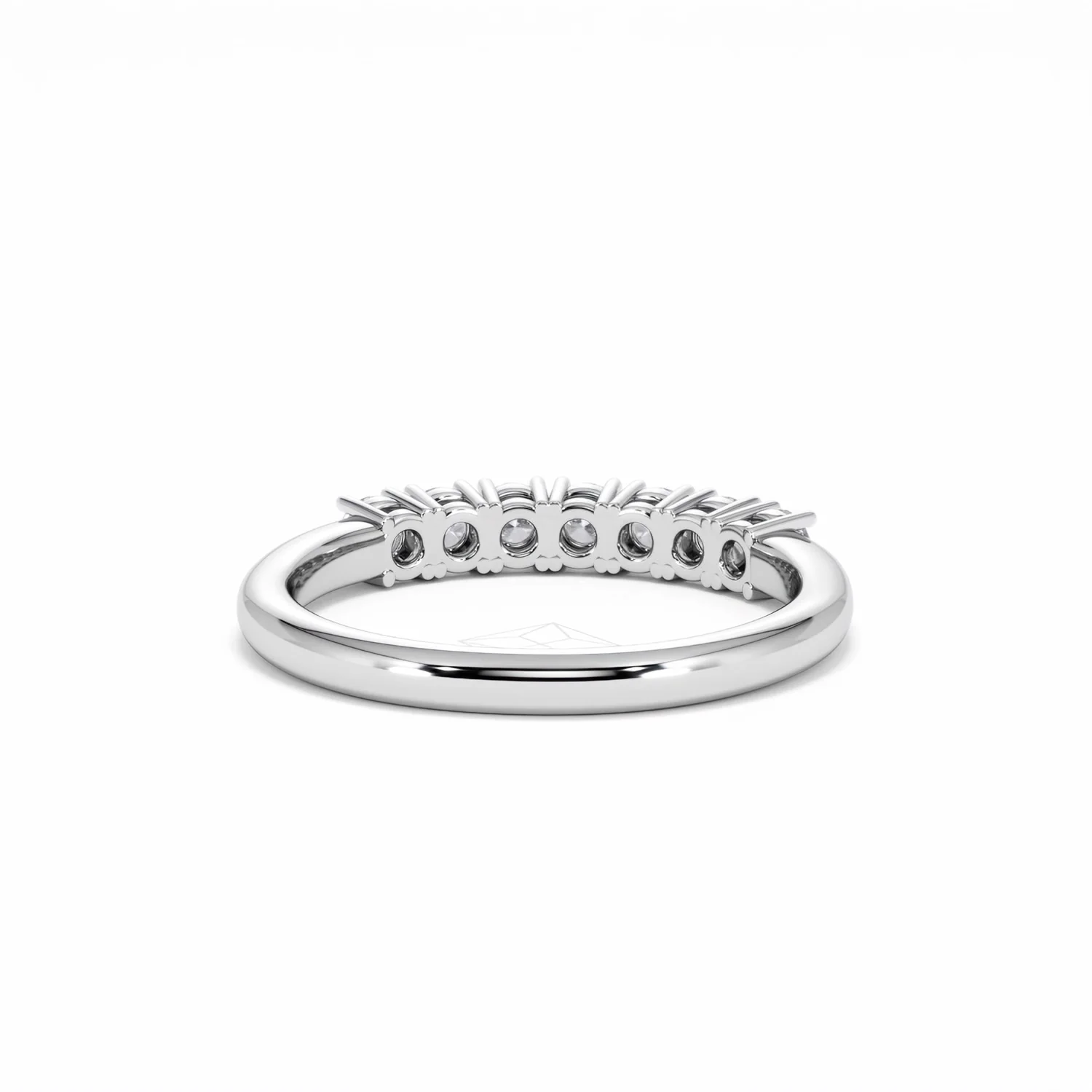 Chloe Platinum 7 Stone Diamond Eternity Ring 0.50CT H/SI - Image 46