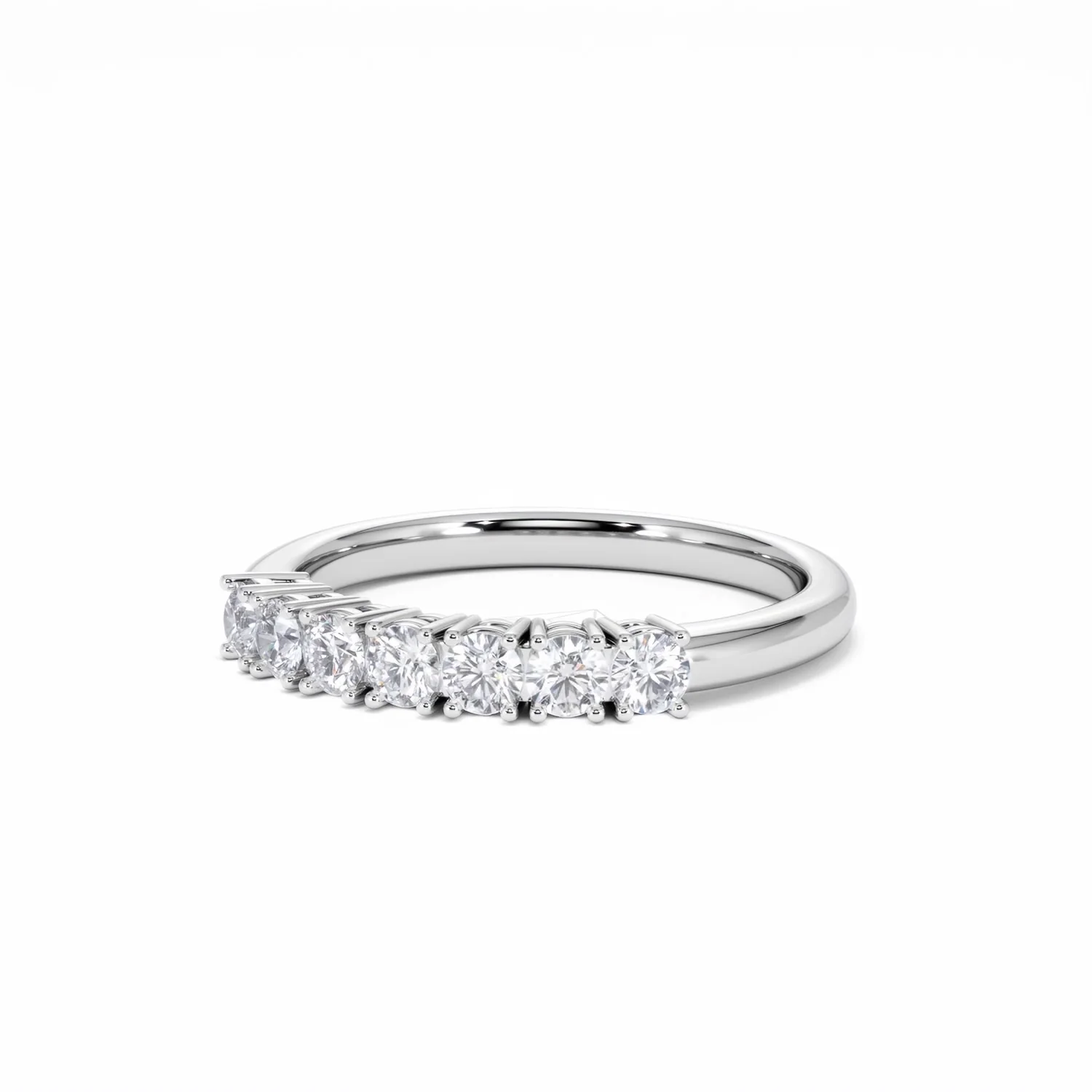 Chloe Platinum 7 Stone Diamond Eternity Ring 0.50CT H/SI - Image 82