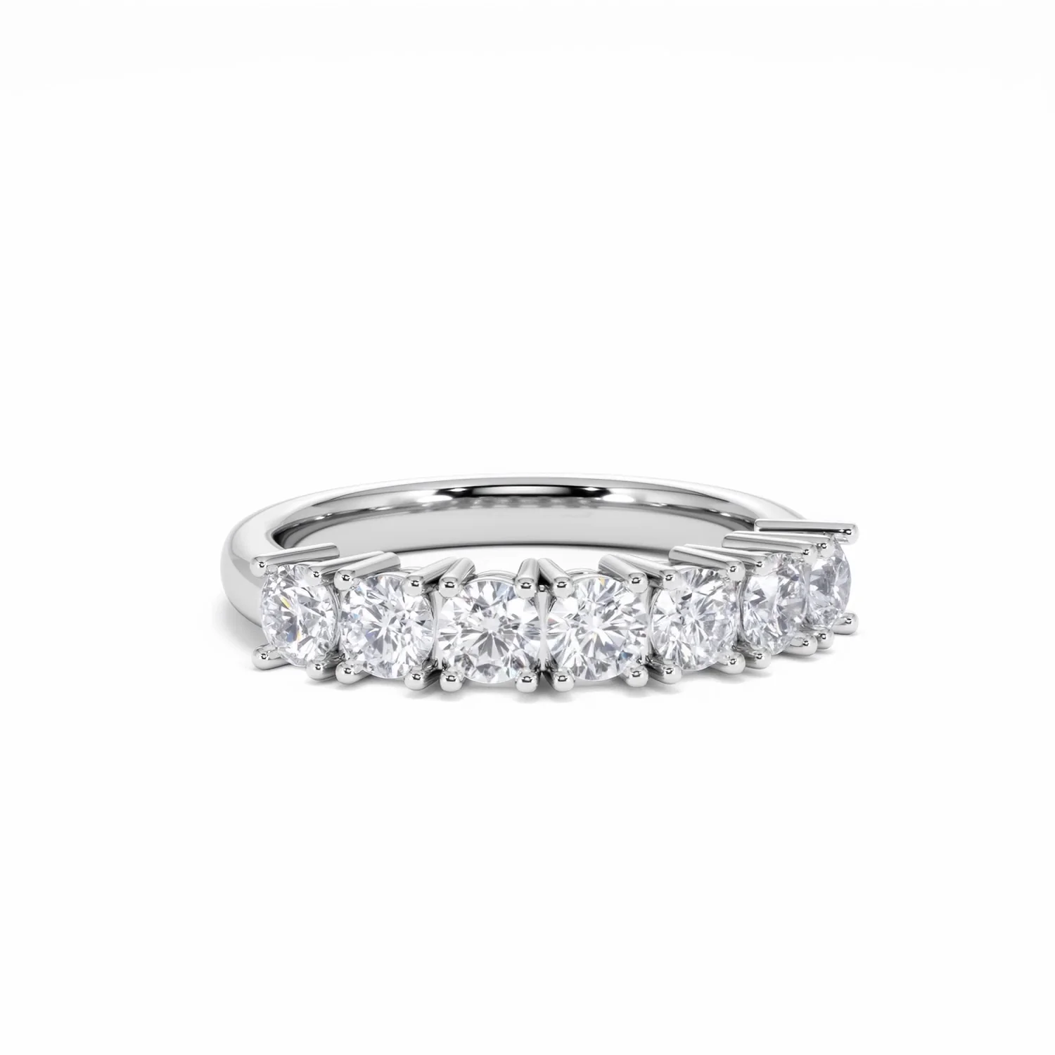 Chloe Platinum 7 Stone Diamond Eternity Ring 1.00CT G/VS - Image 11