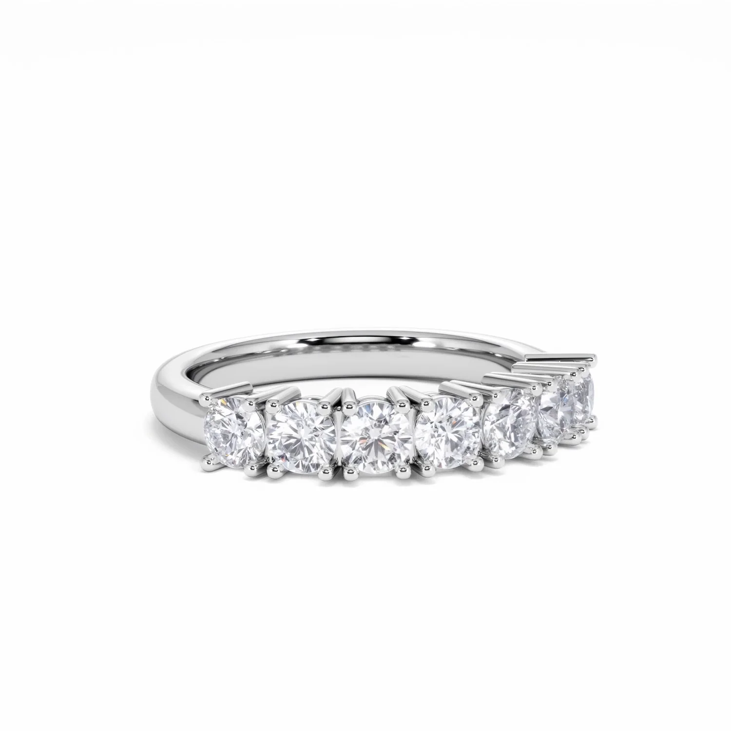 Chloe Platinum 7 Stone Diamond Eternity Ring 1.00CT G/VS - Image 13